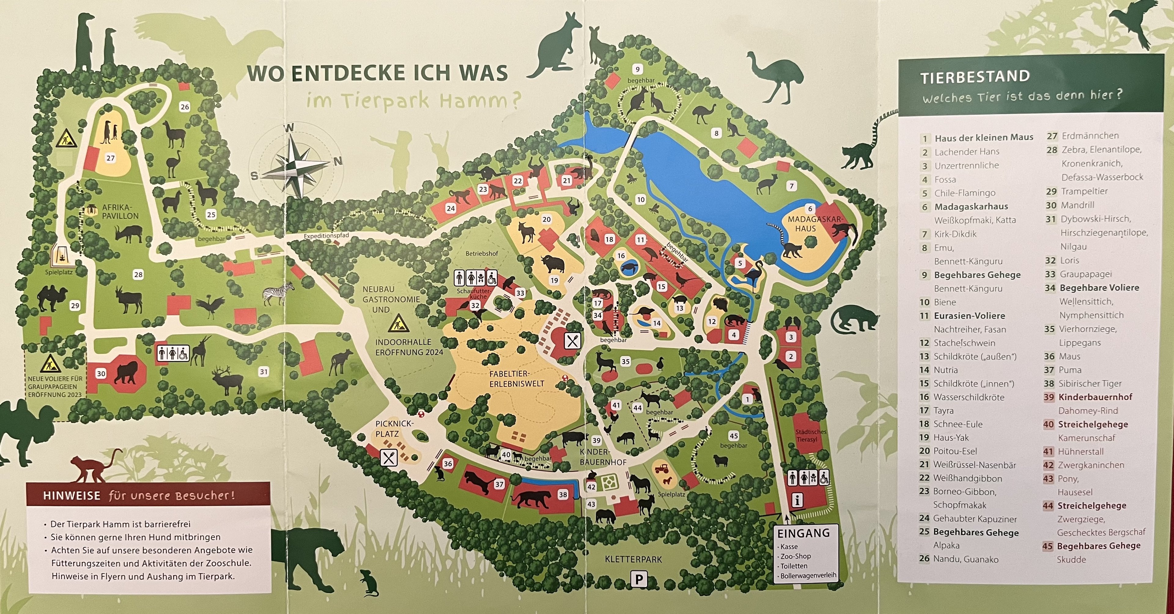 Zoo Map - 2022