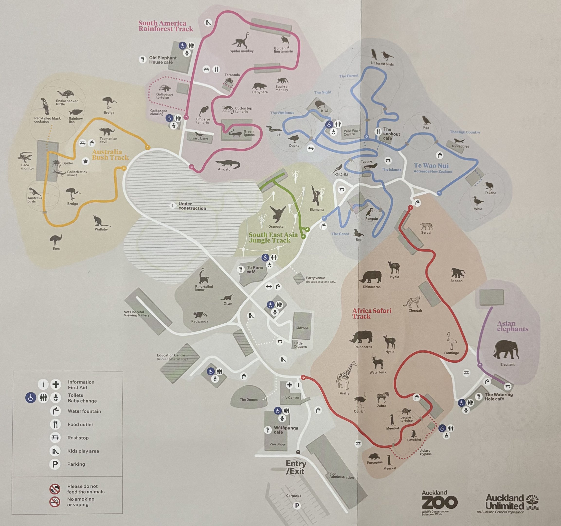 Zoo Map - 2022
