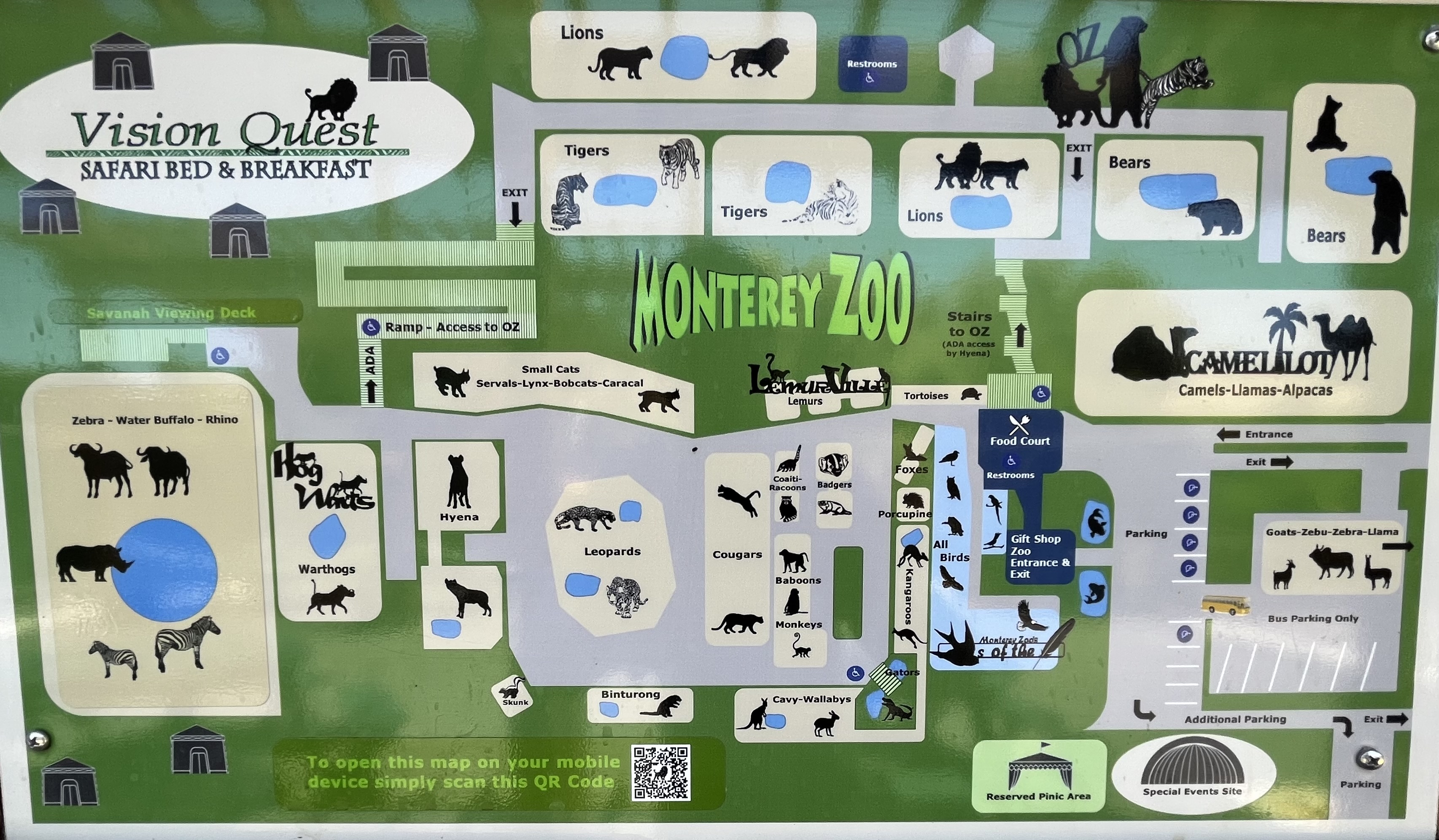Zoo Map - 2023