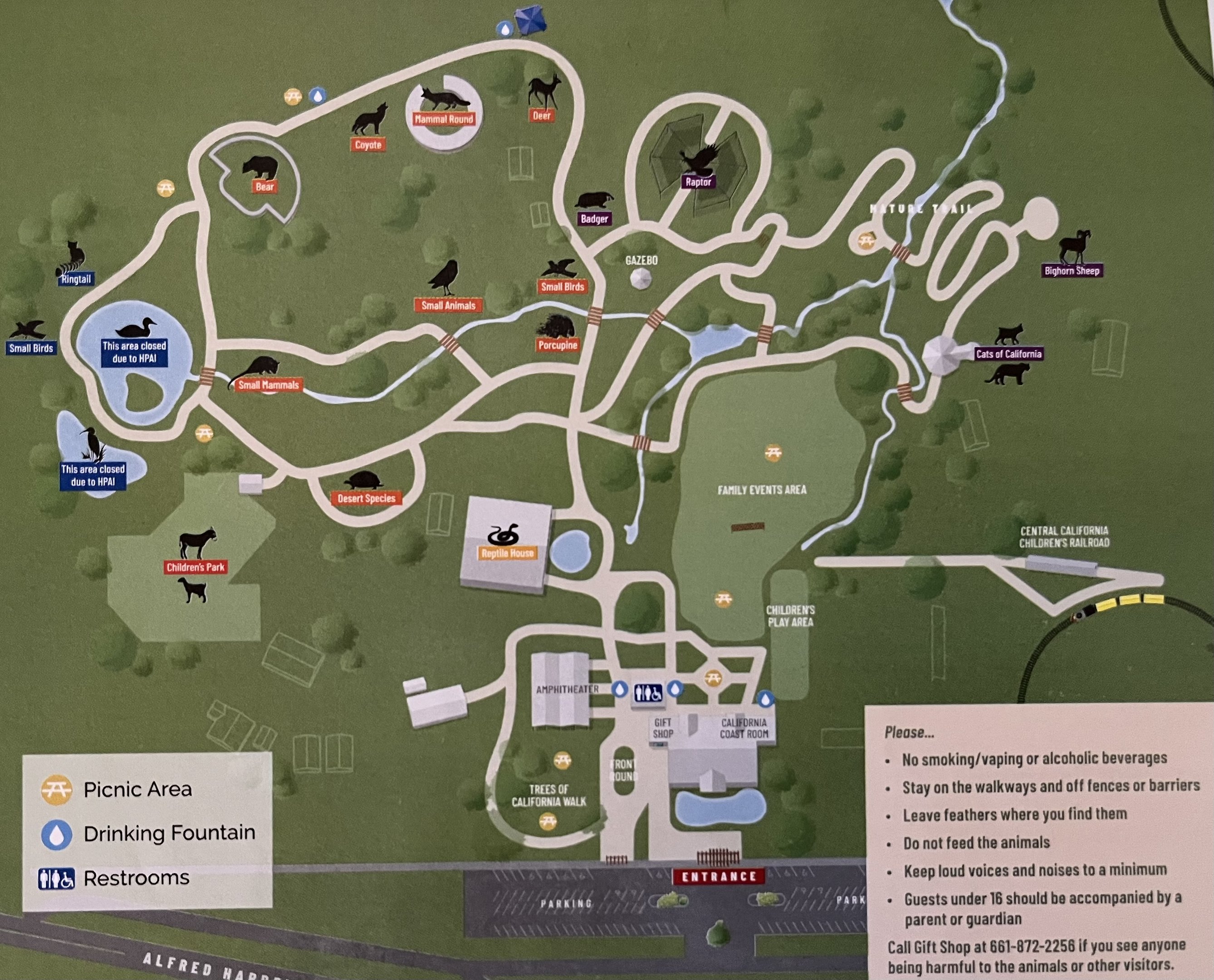 Zoo Map - 2023