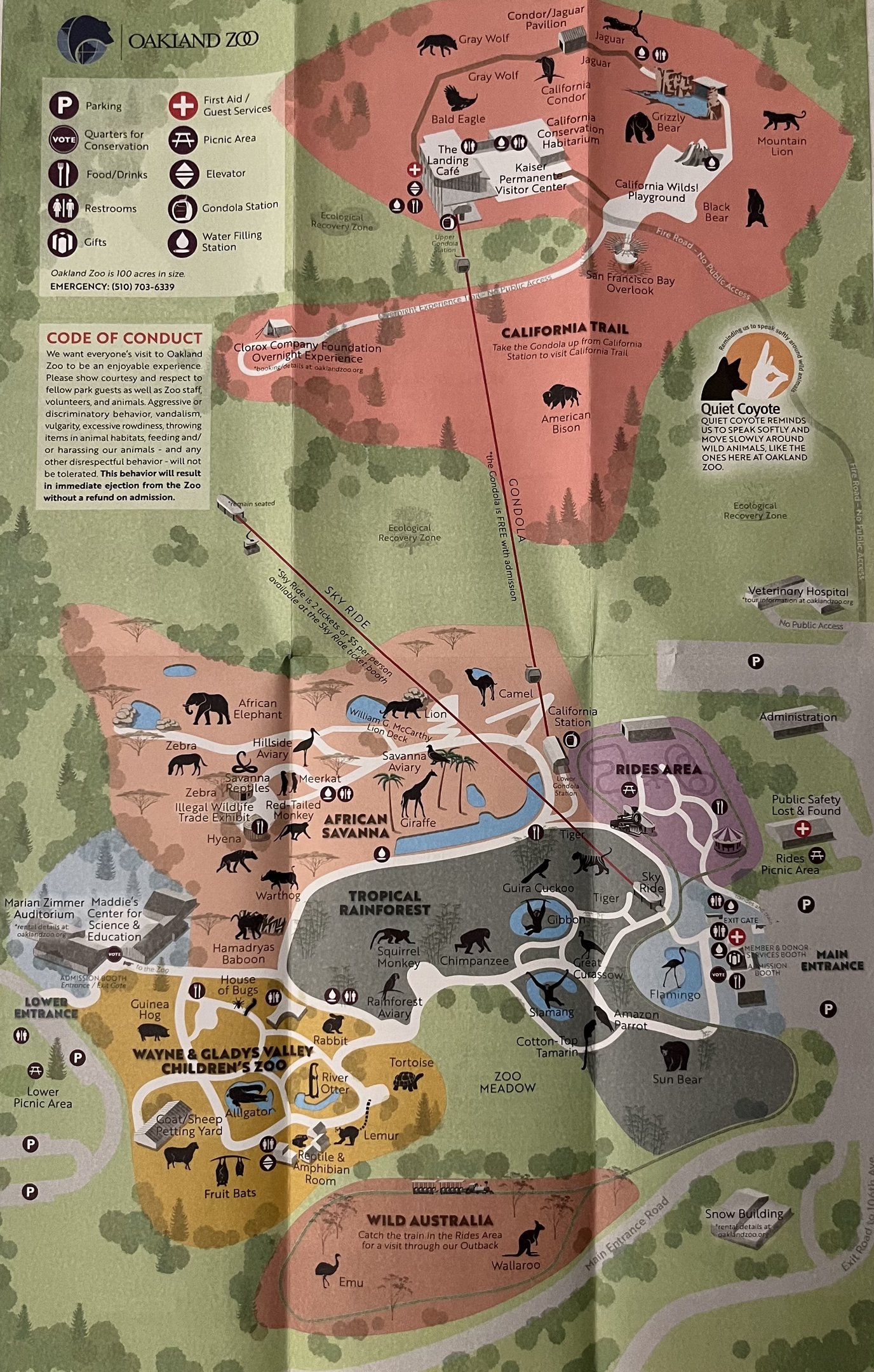 Zoo Map - 2023