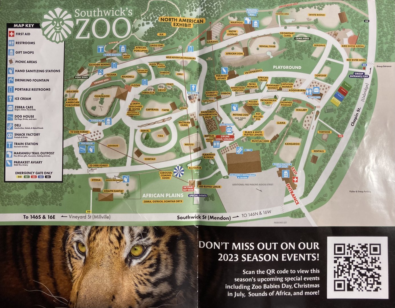 Zoo Map- 2023