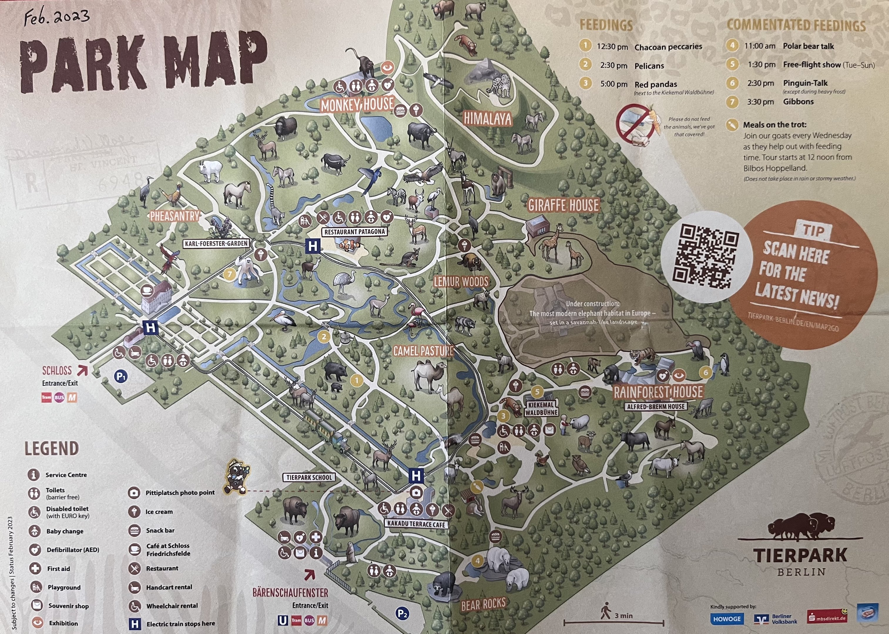 Zoo Map - 2023
