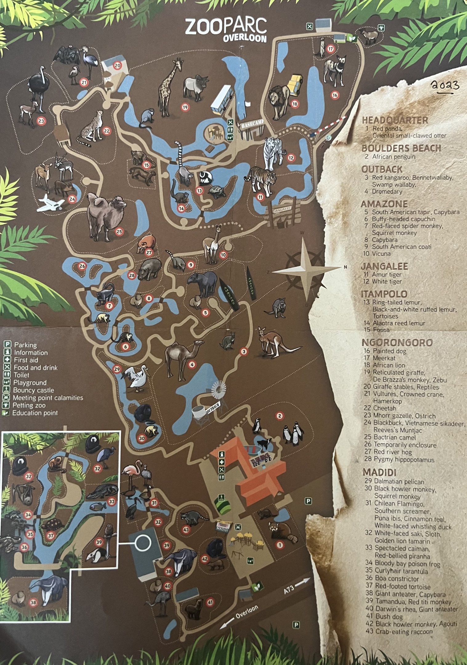 Zoo Map - 2023
