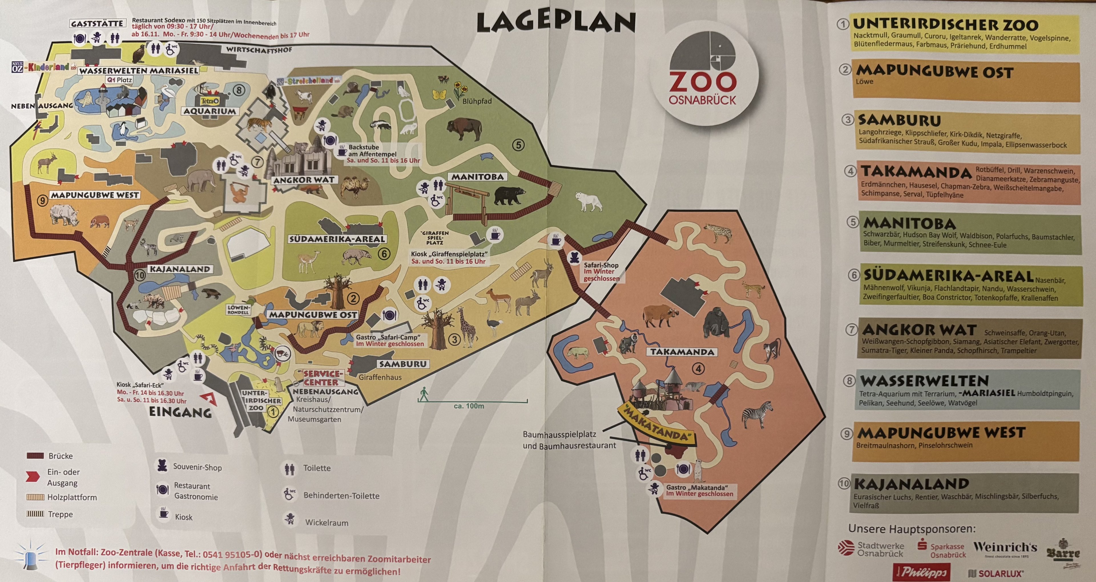 Zoo Map - 2023