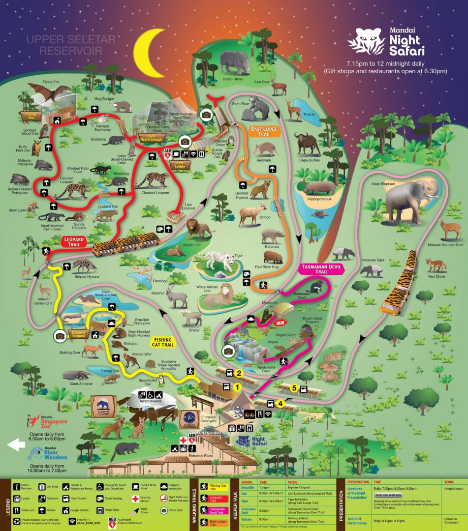 Zoo Map - 2024