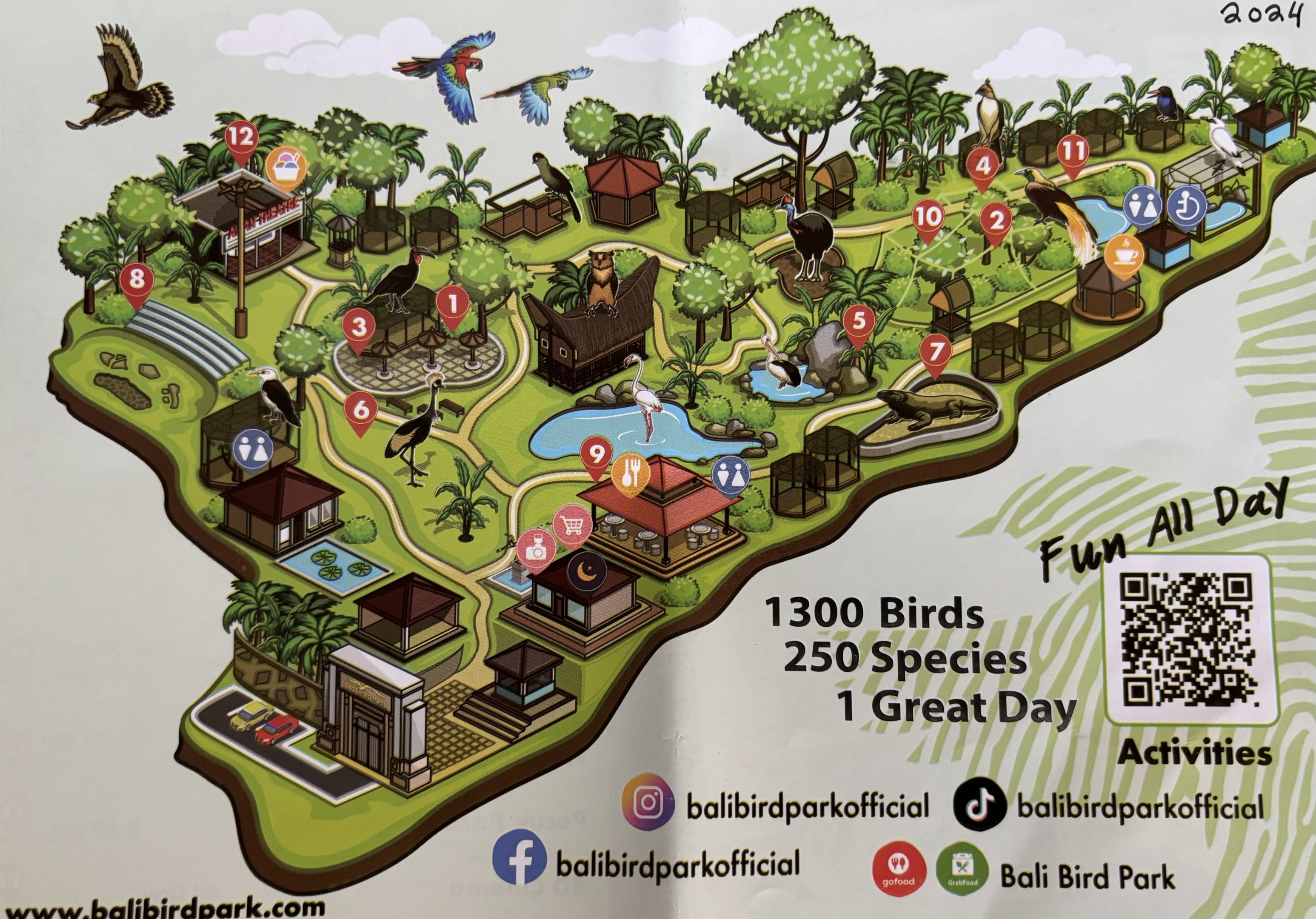Zoo Map - 2024