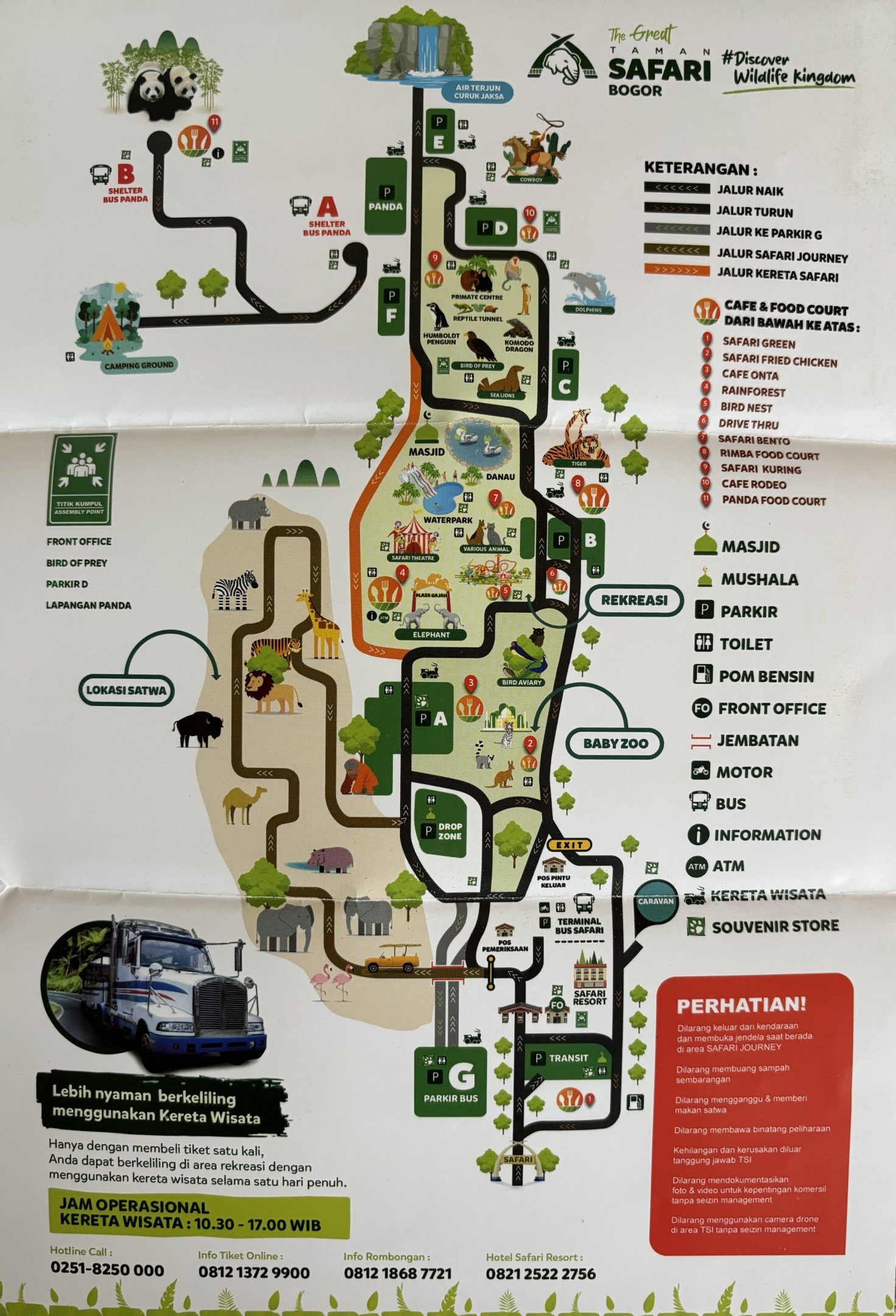 Zoo Map - 2024