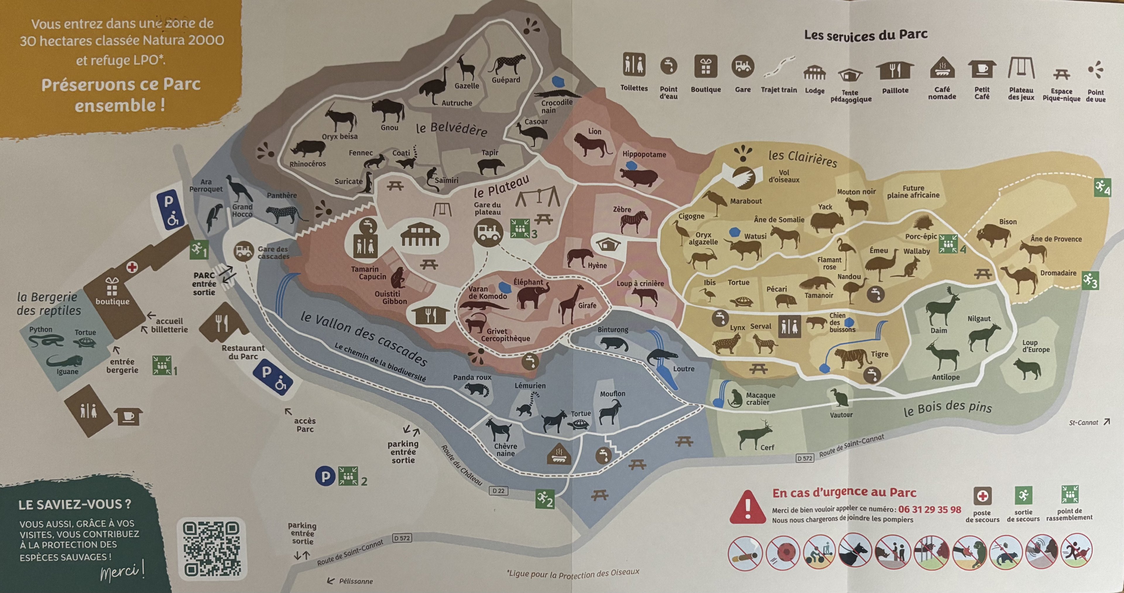 Zoo Map - 2024