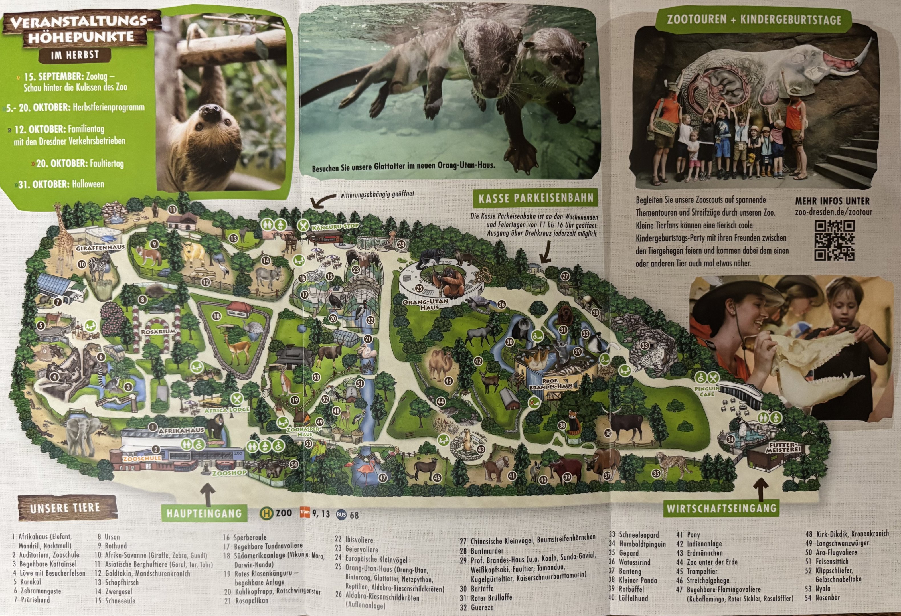 Zoo Map - 2024