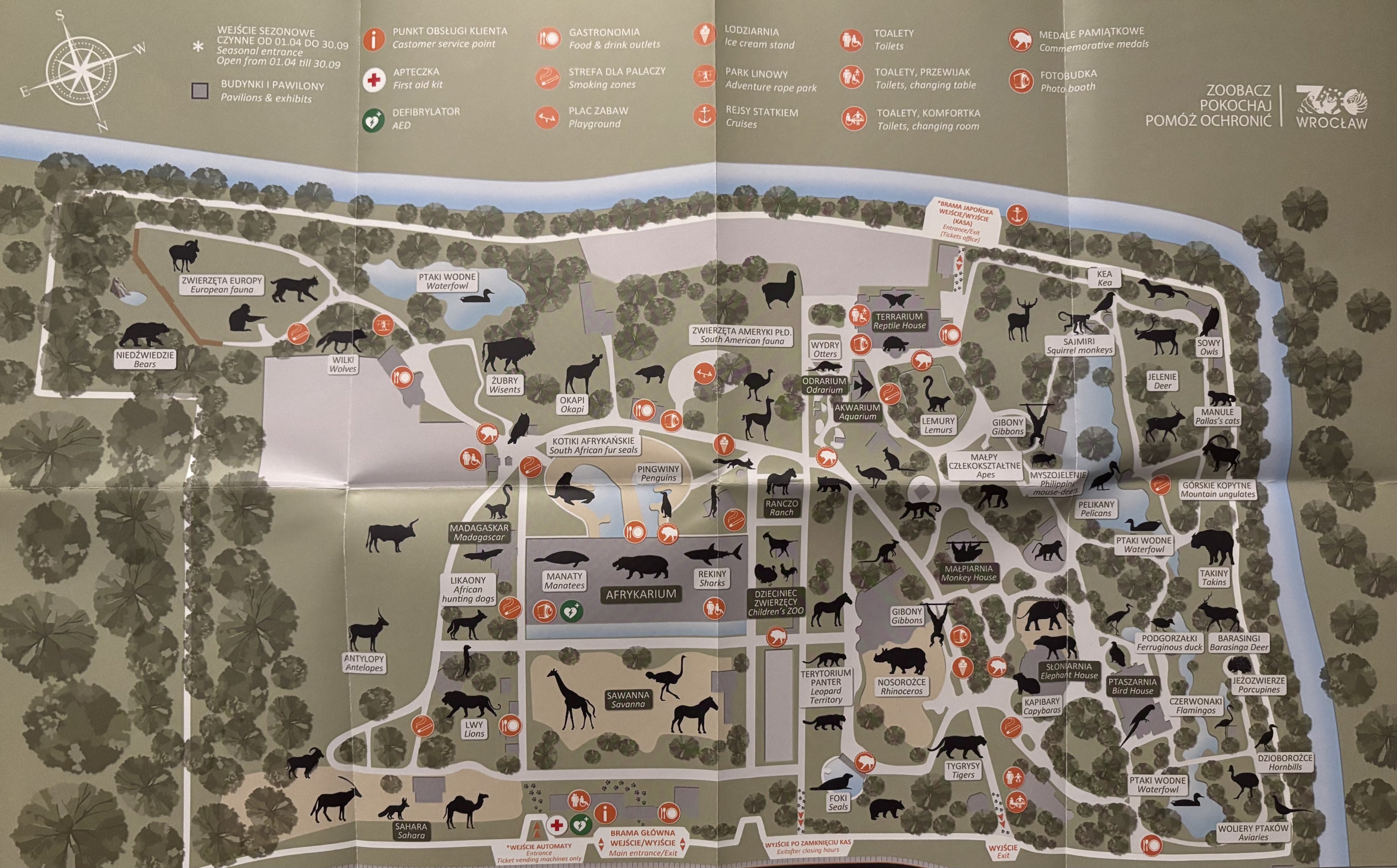 Zoo Map - 2024