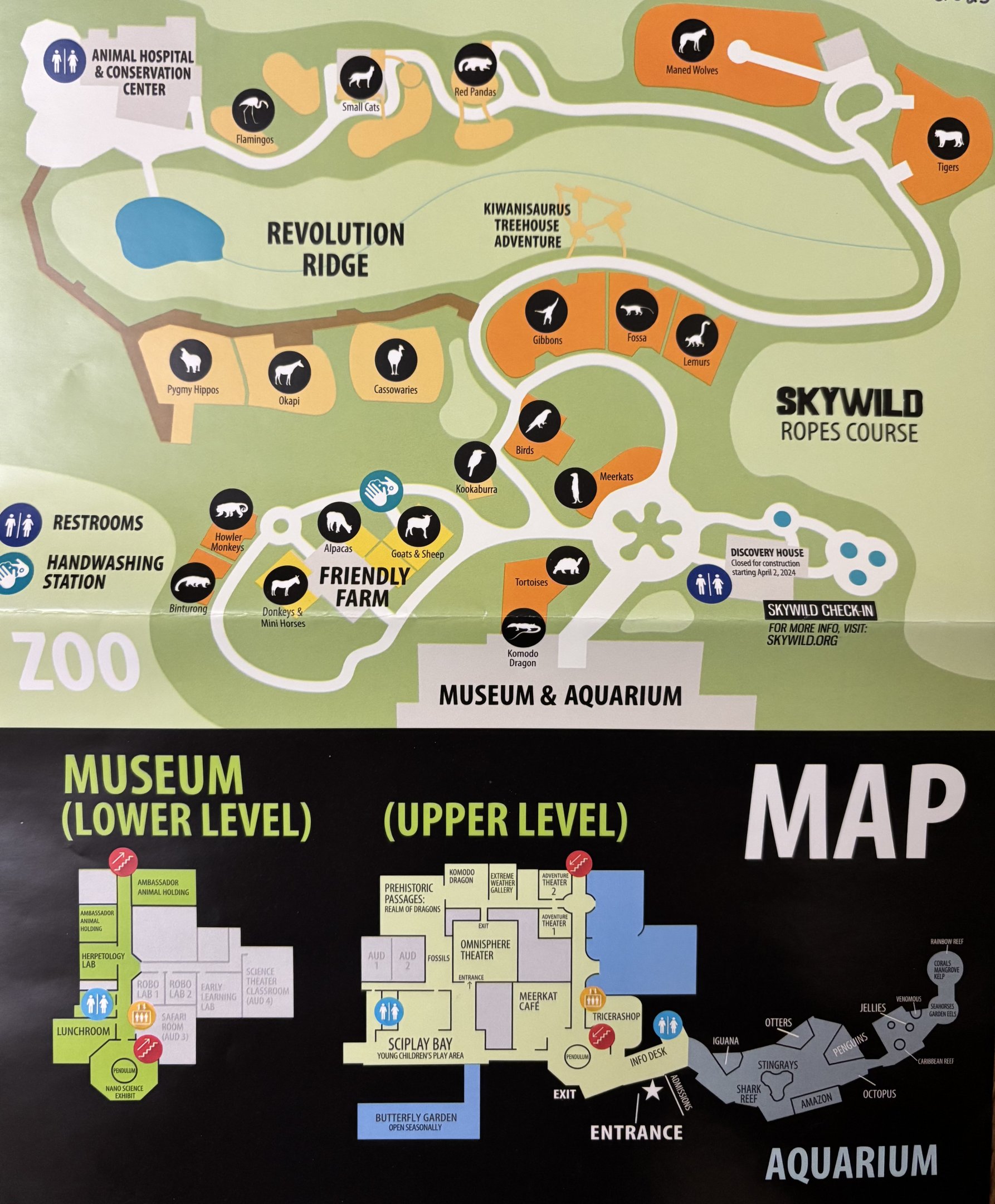Zoo Map - 2025