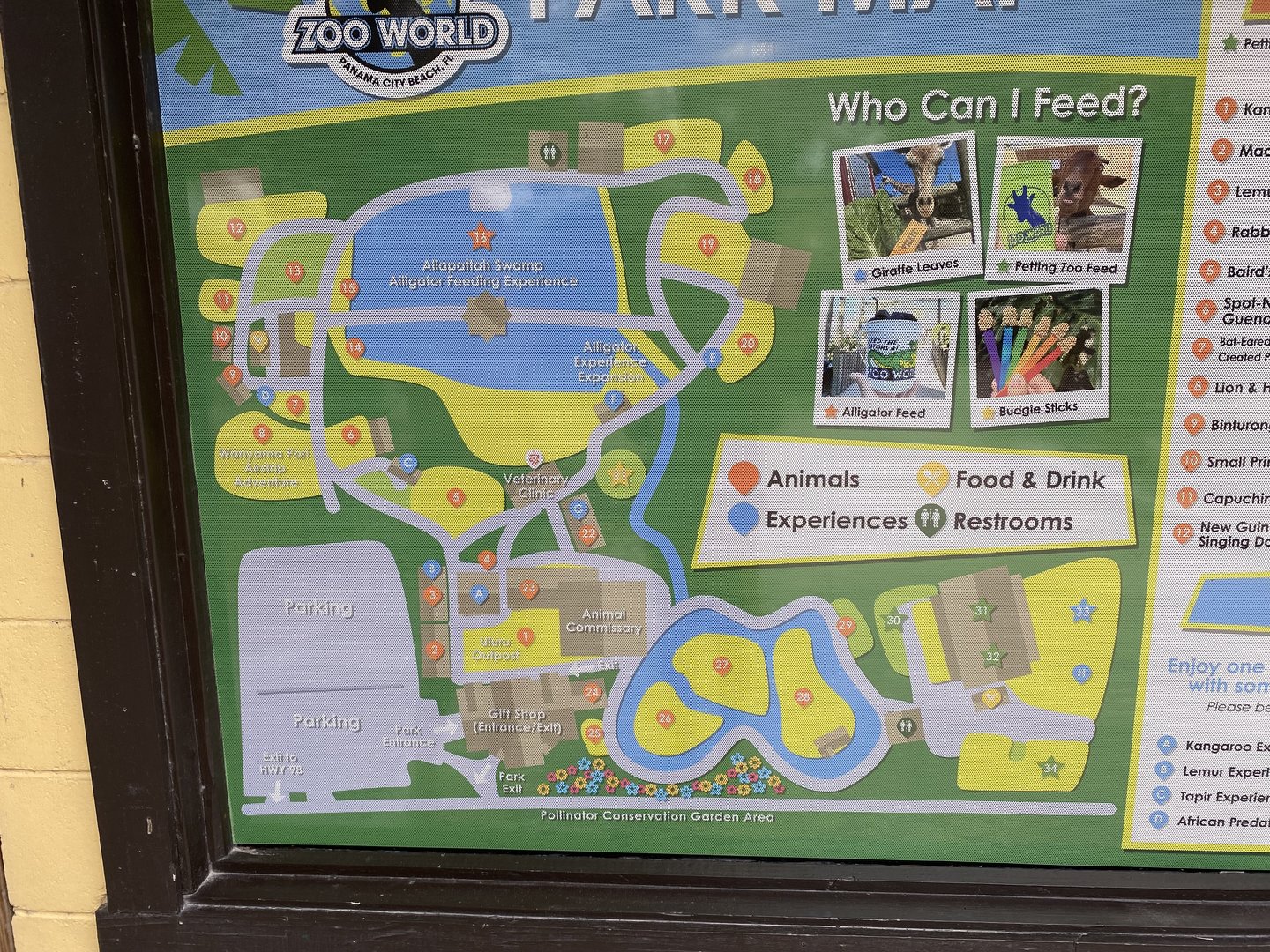 Zoo Map - 6/22/2023