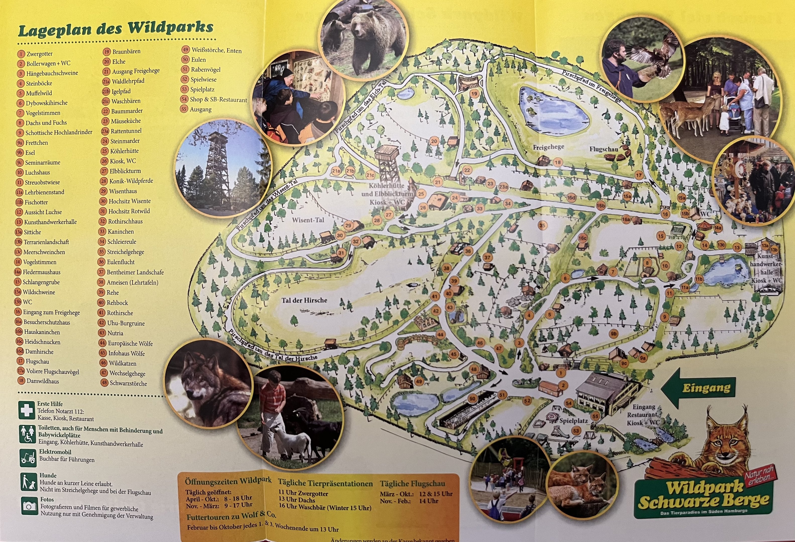 Zoo Map - August 2012