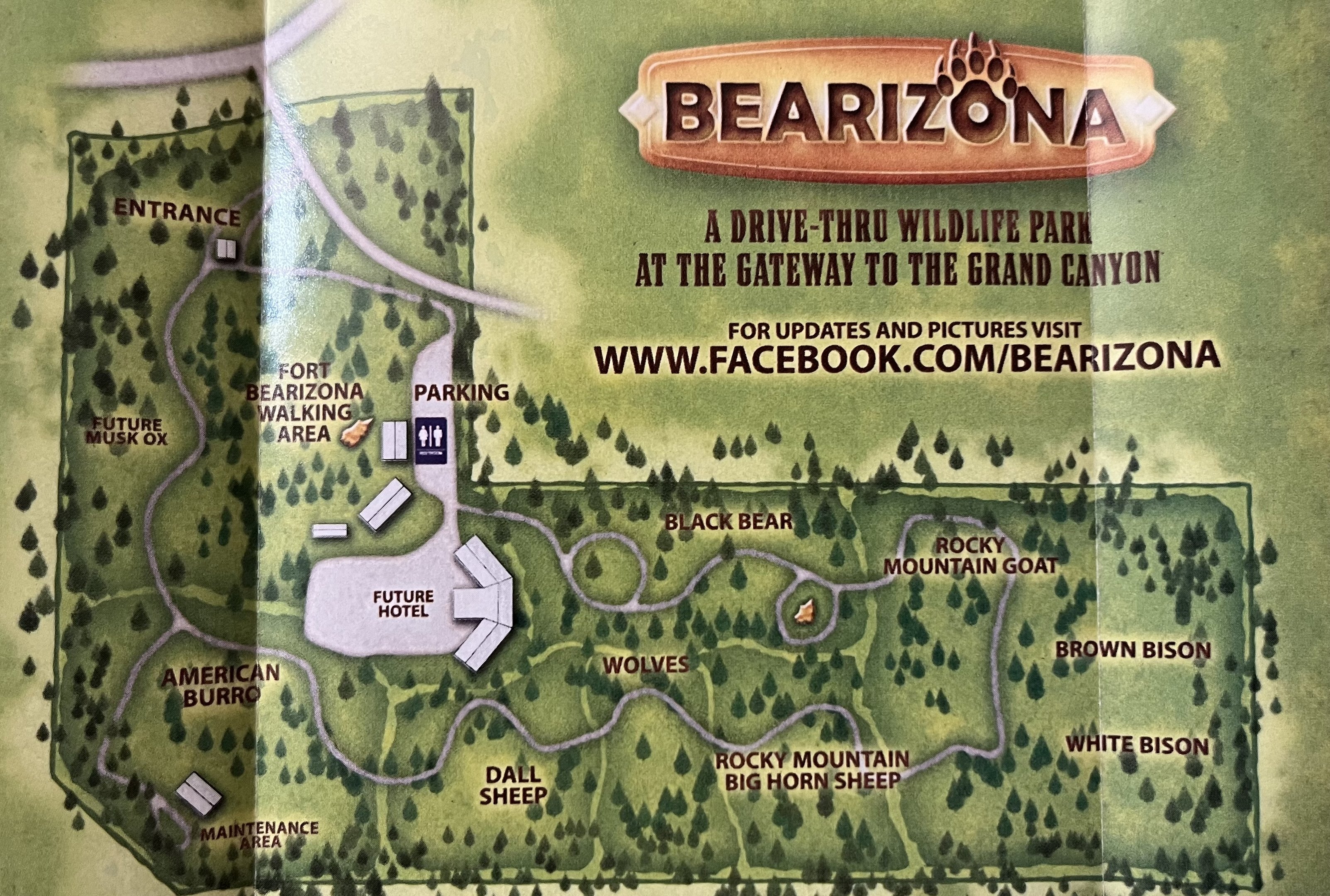 Zoo Map - circa 2010