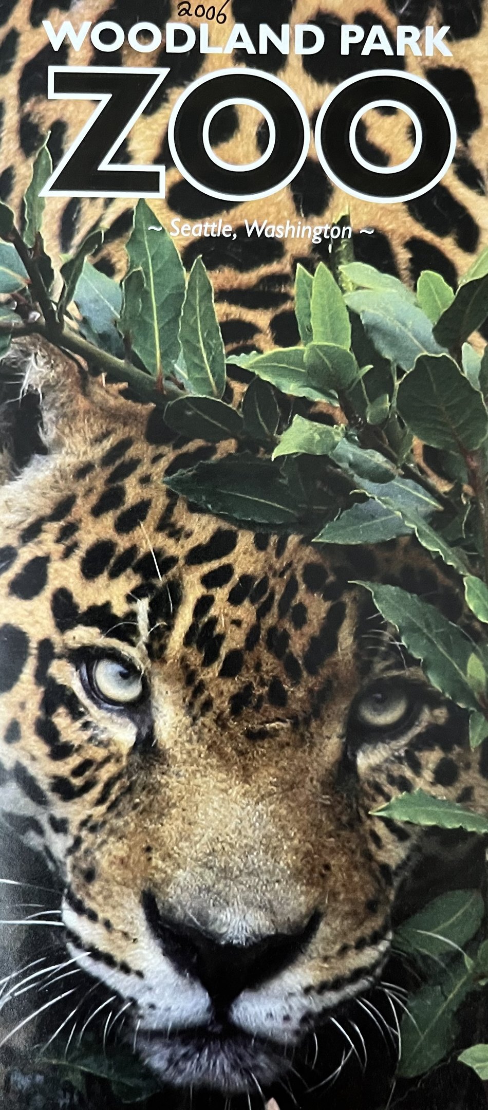 Zoo Map Cover - 2006