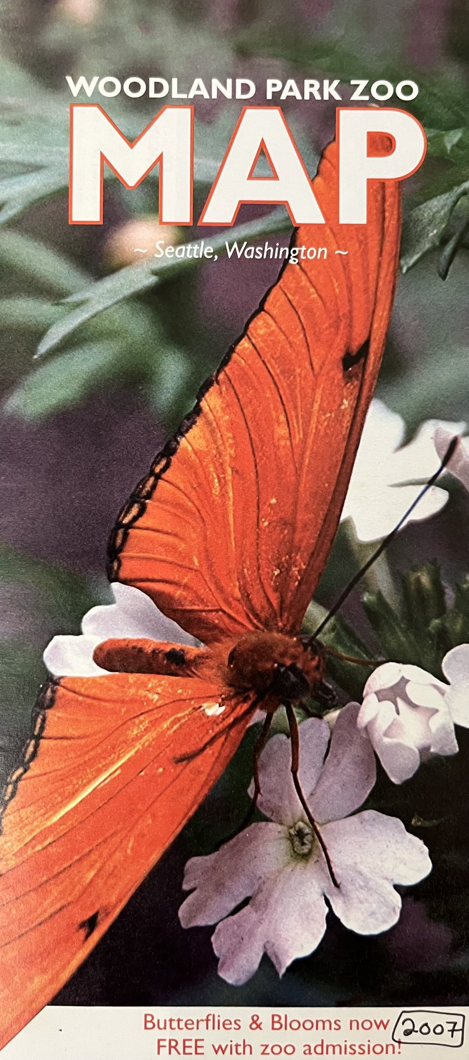 Zoo Map Cover - Spring 2007