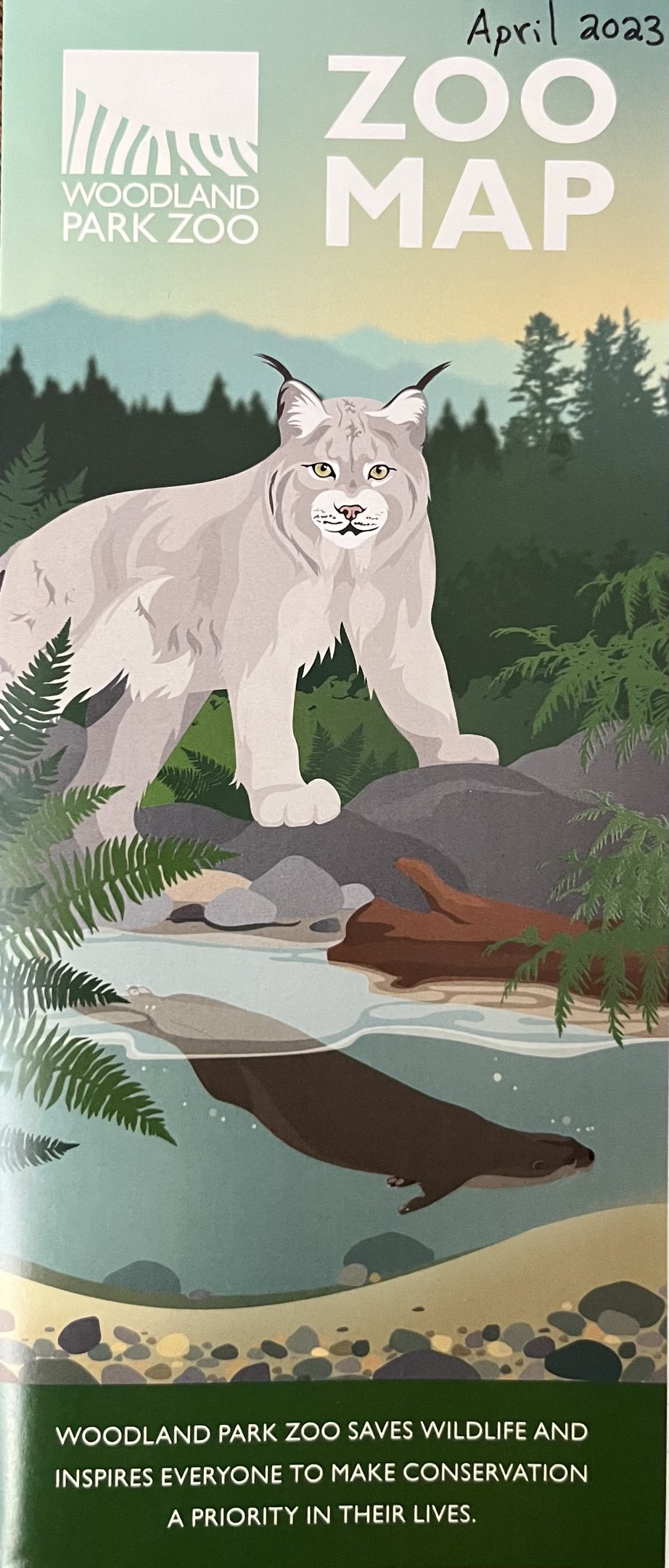 Zoo Map Cover - Spring 2023