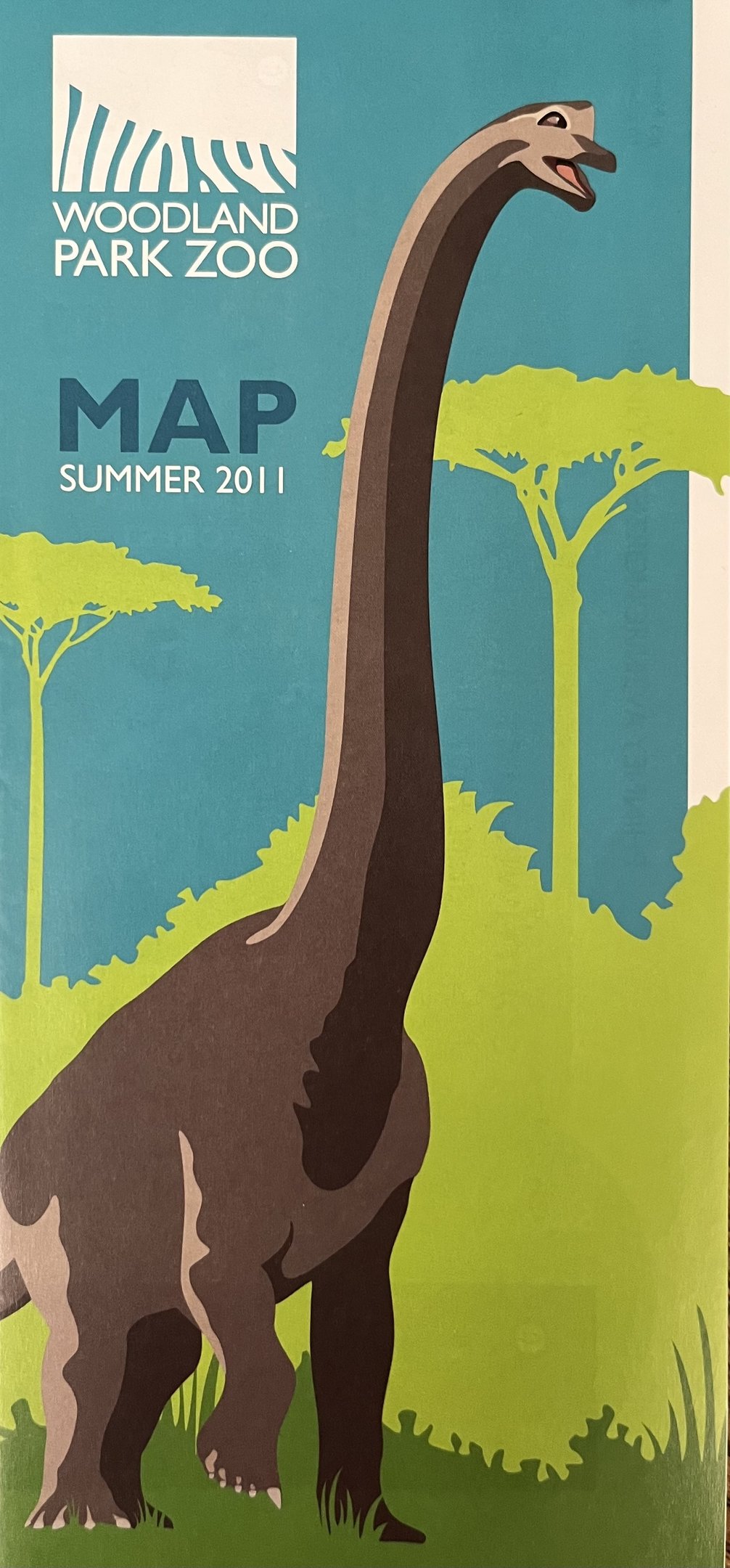 Zoo Map Cover - Summer 2011