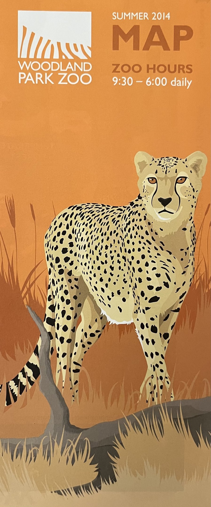 Zoo Map Cover - Summer 2014