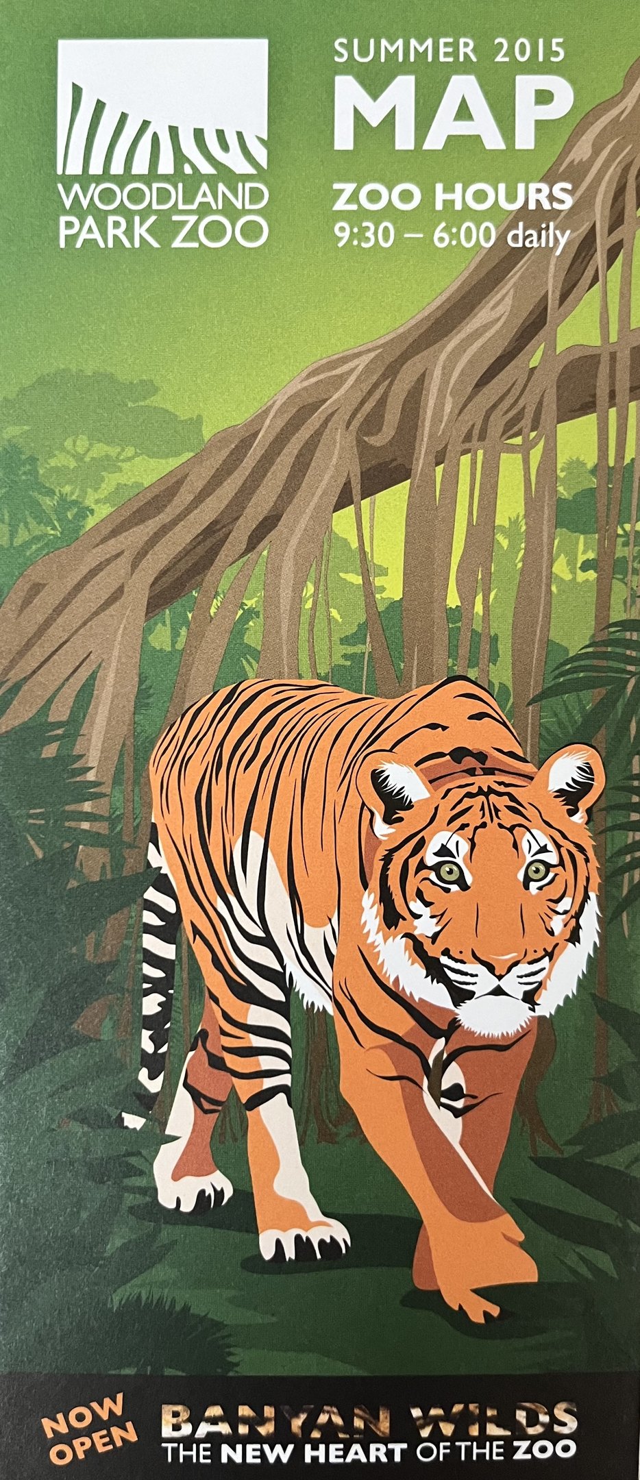 Zoo Map Cover - Summer 2015