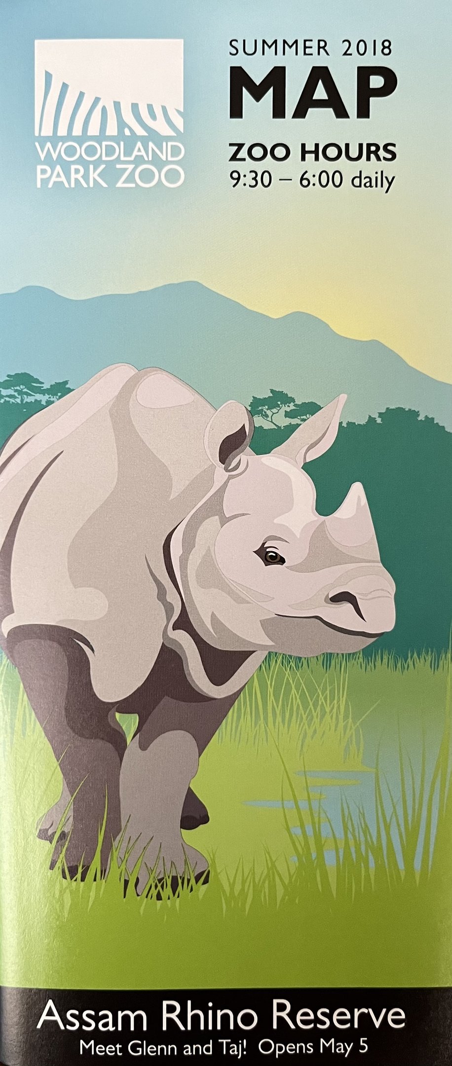 Zoo Map Cover - Summer 2018