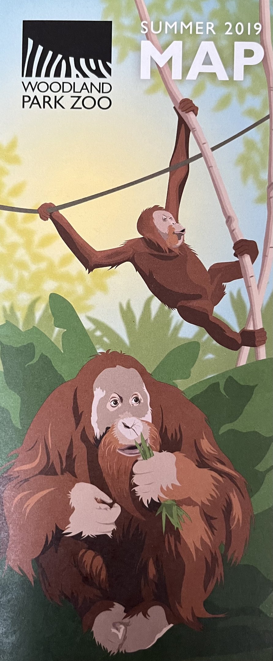 Zoo Map Cover - Summer 2019