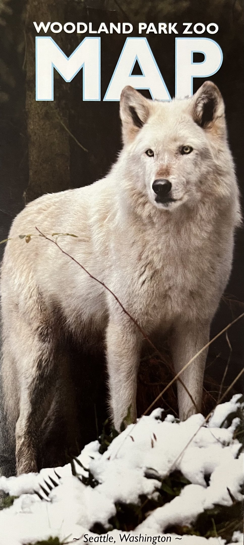 Zoo Map Cover - Winter 2007