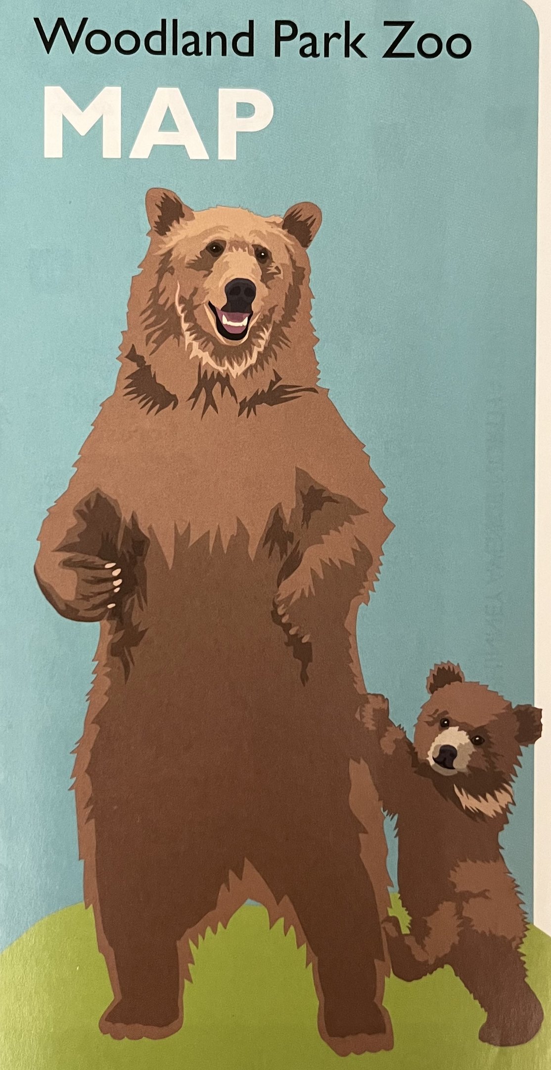 Zoo Map Cover - Winter 2010