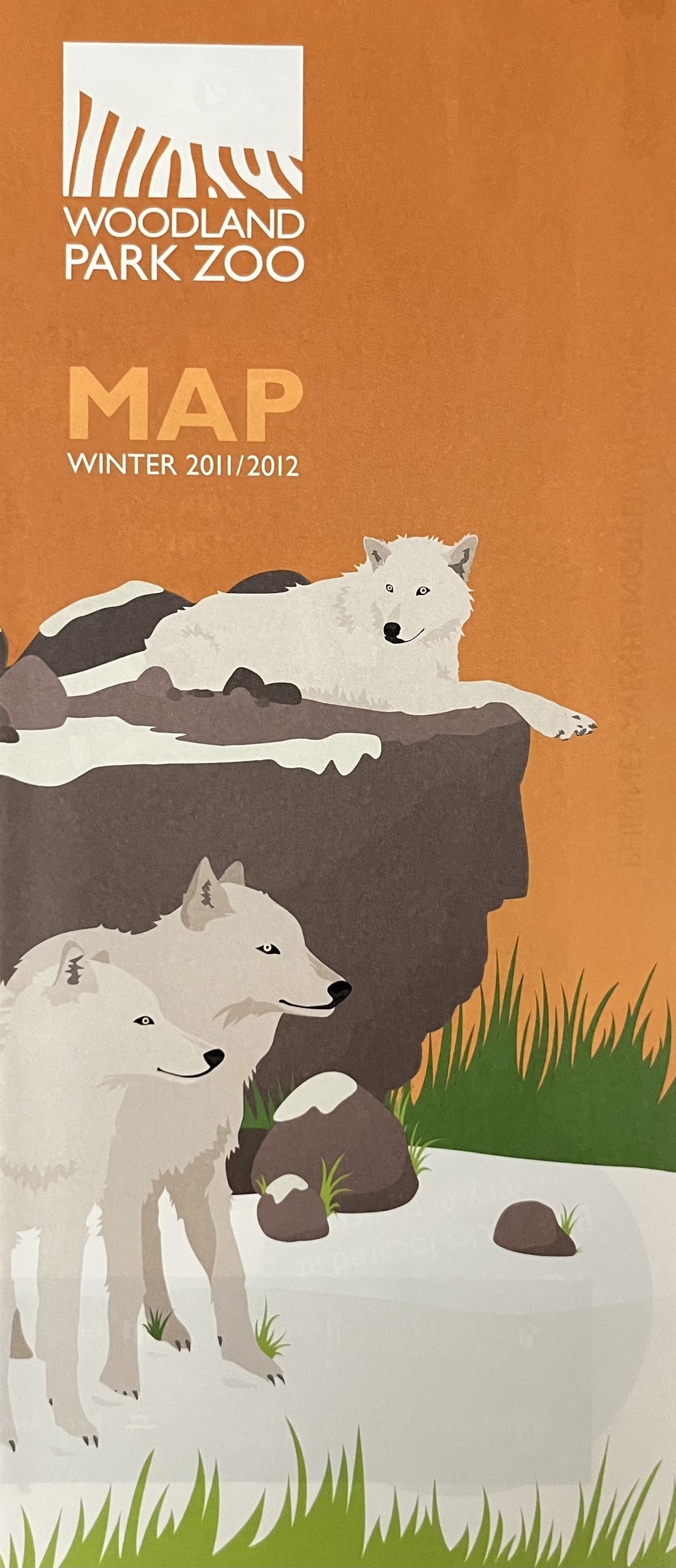 Zoo Map Cover - Winter 2011