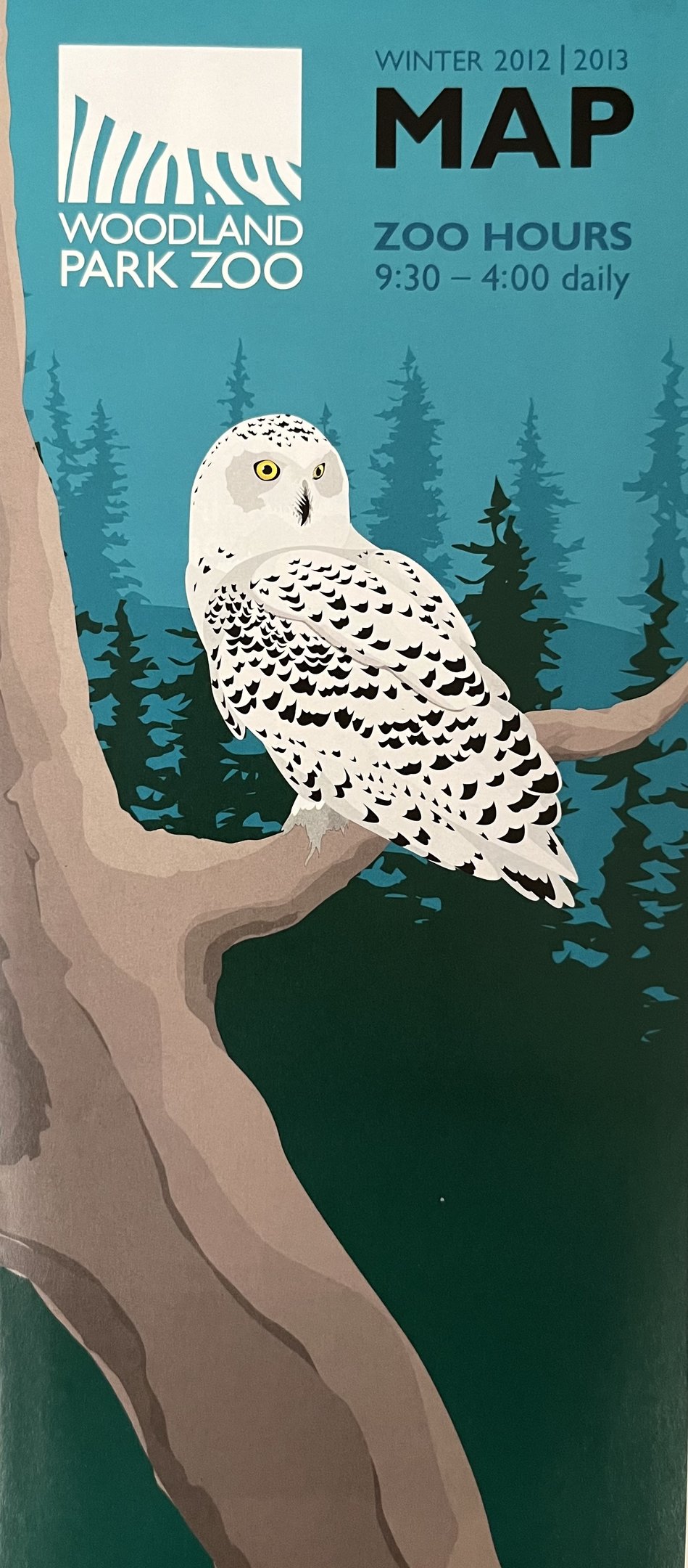 Zoo Map Cover - Winter 2012