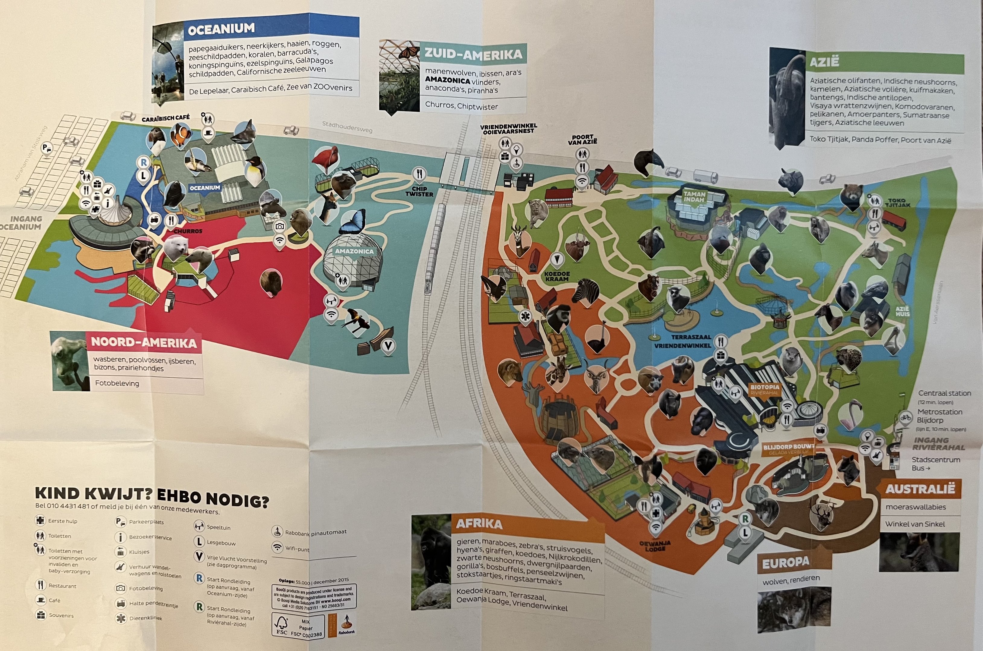 Zoo Map - December 2015