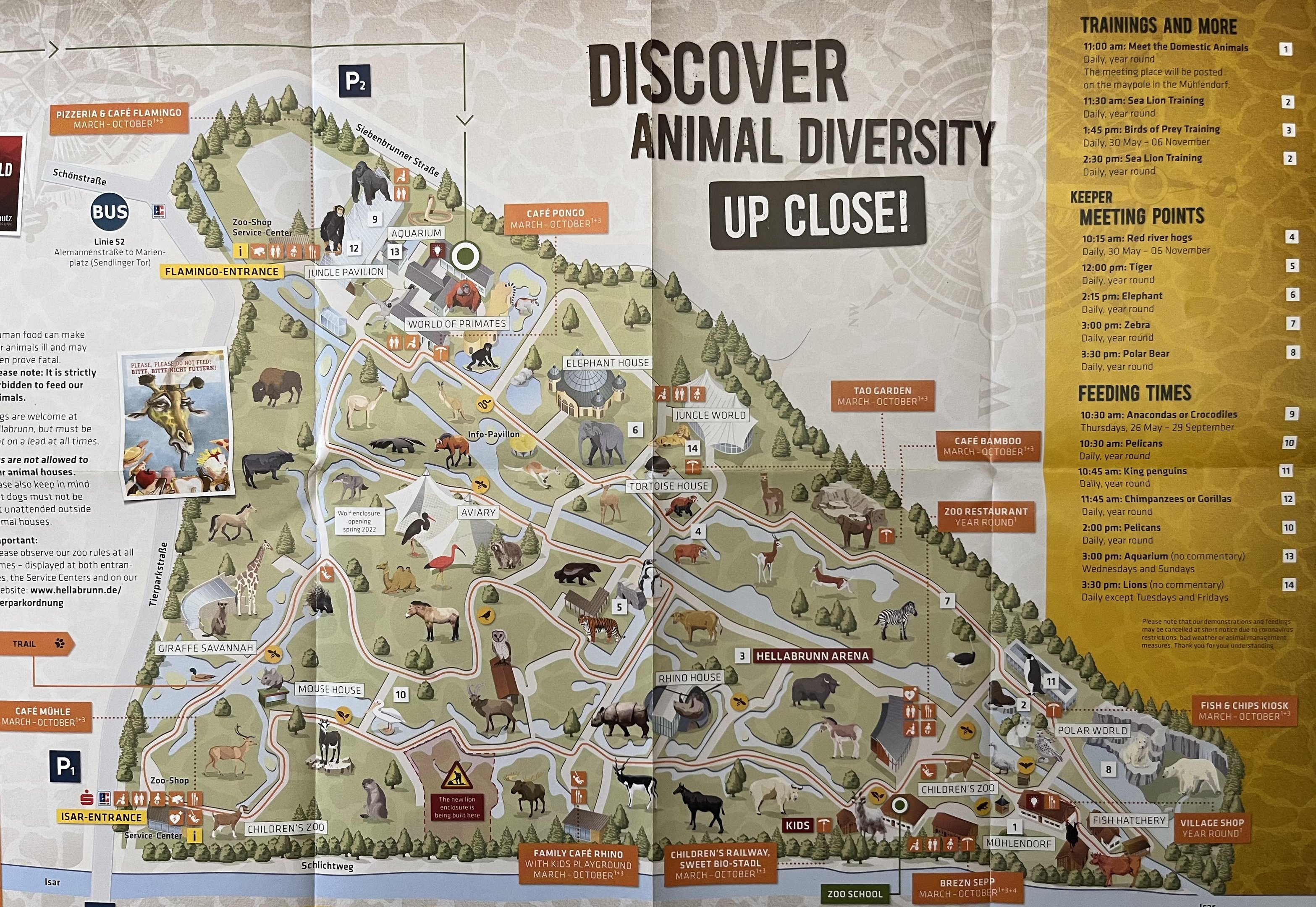 Zoo Map - December 2021 (English)