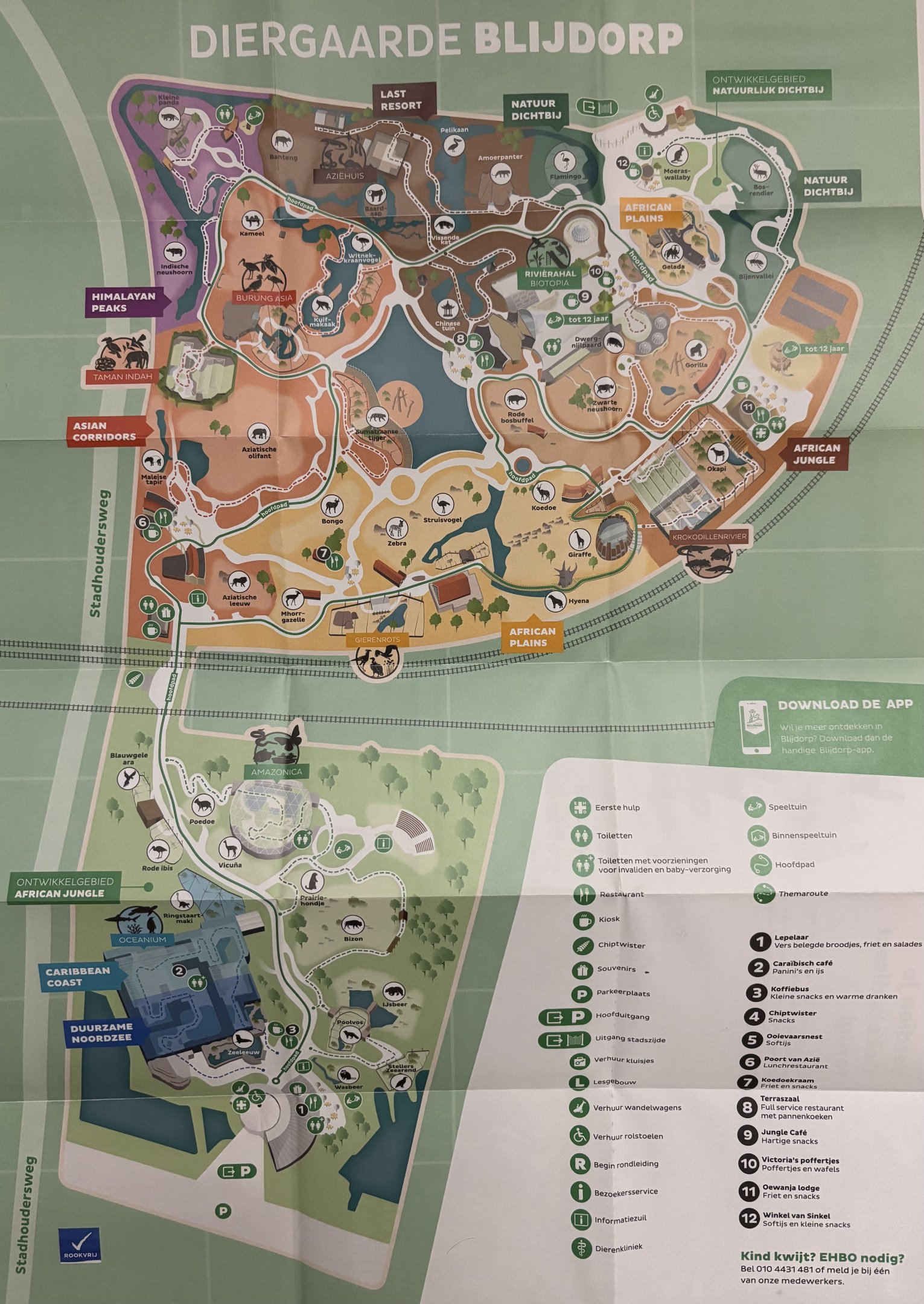 Zoo Map - December 2023