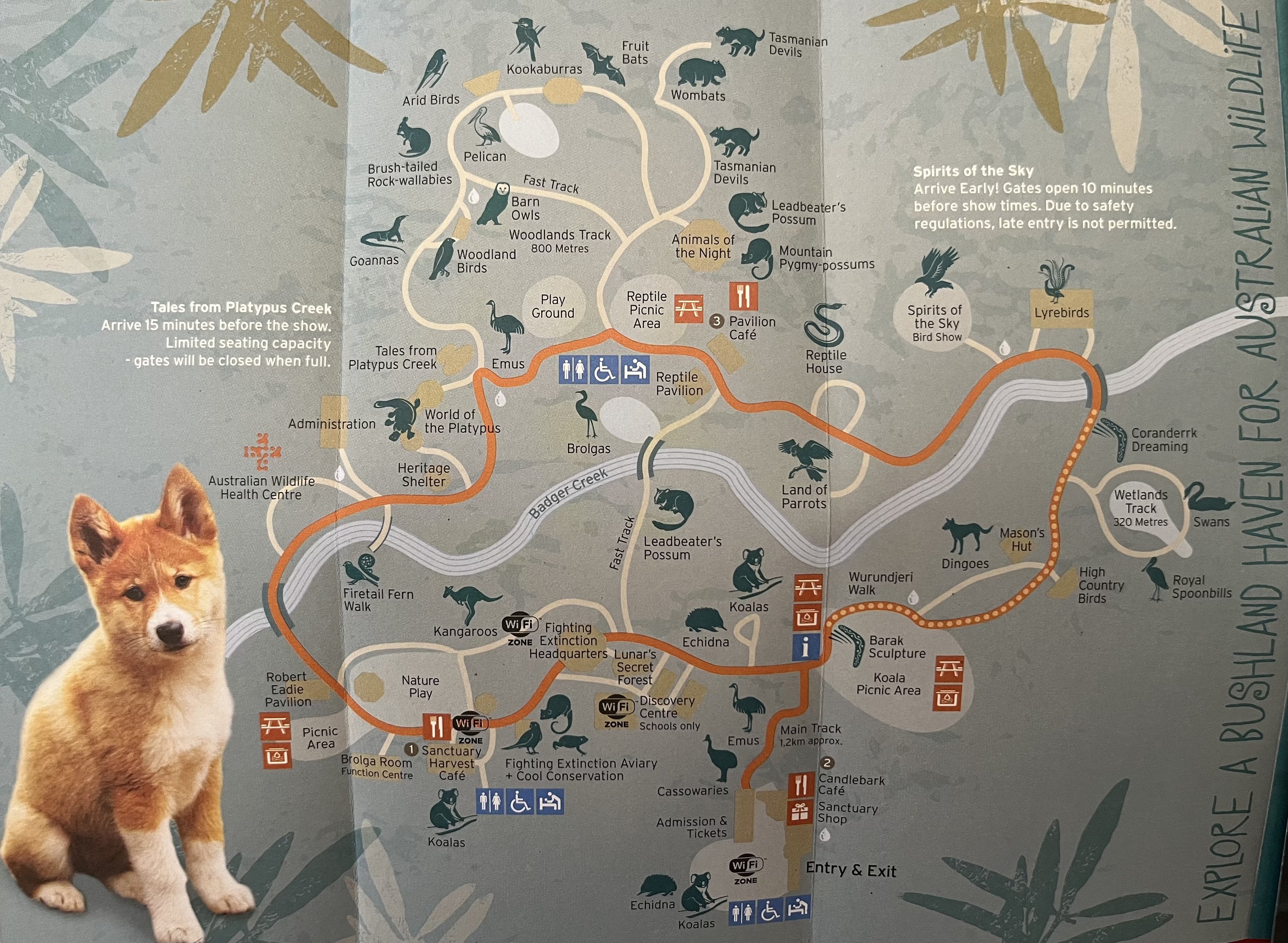 Zoo Map - Fall 2014