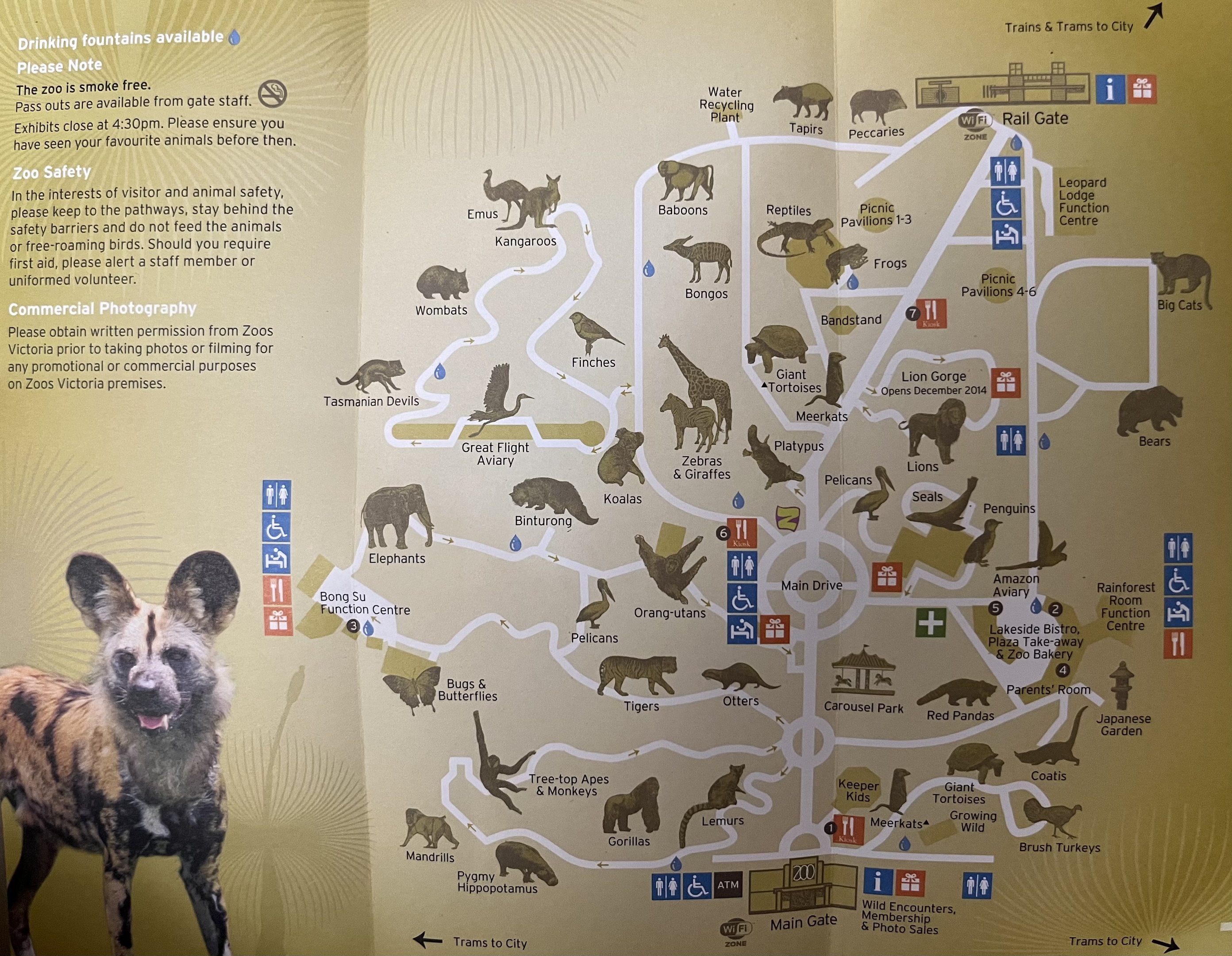 Zoo Map - Fall 2014