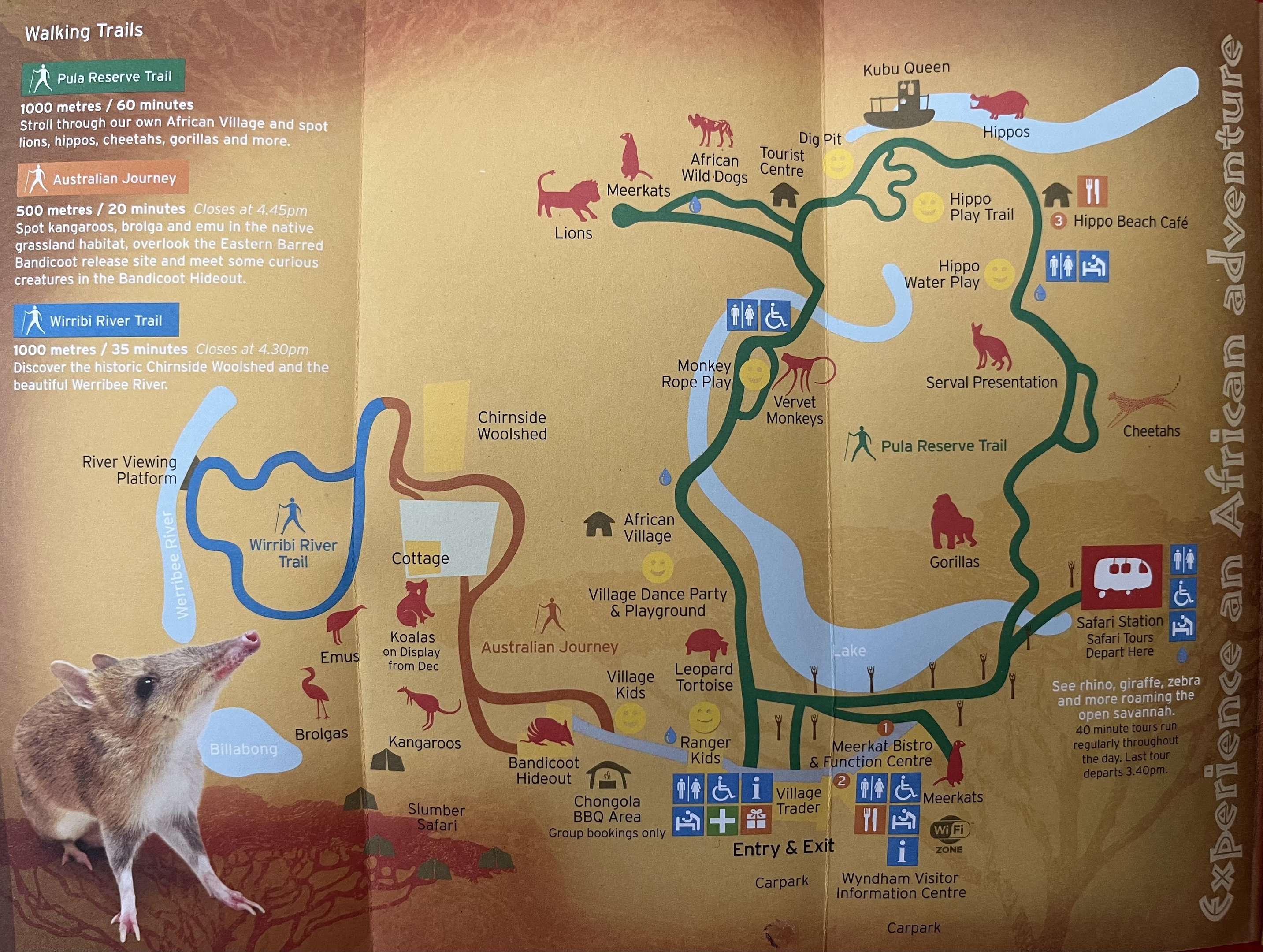 Zoo Map - Fall 2014