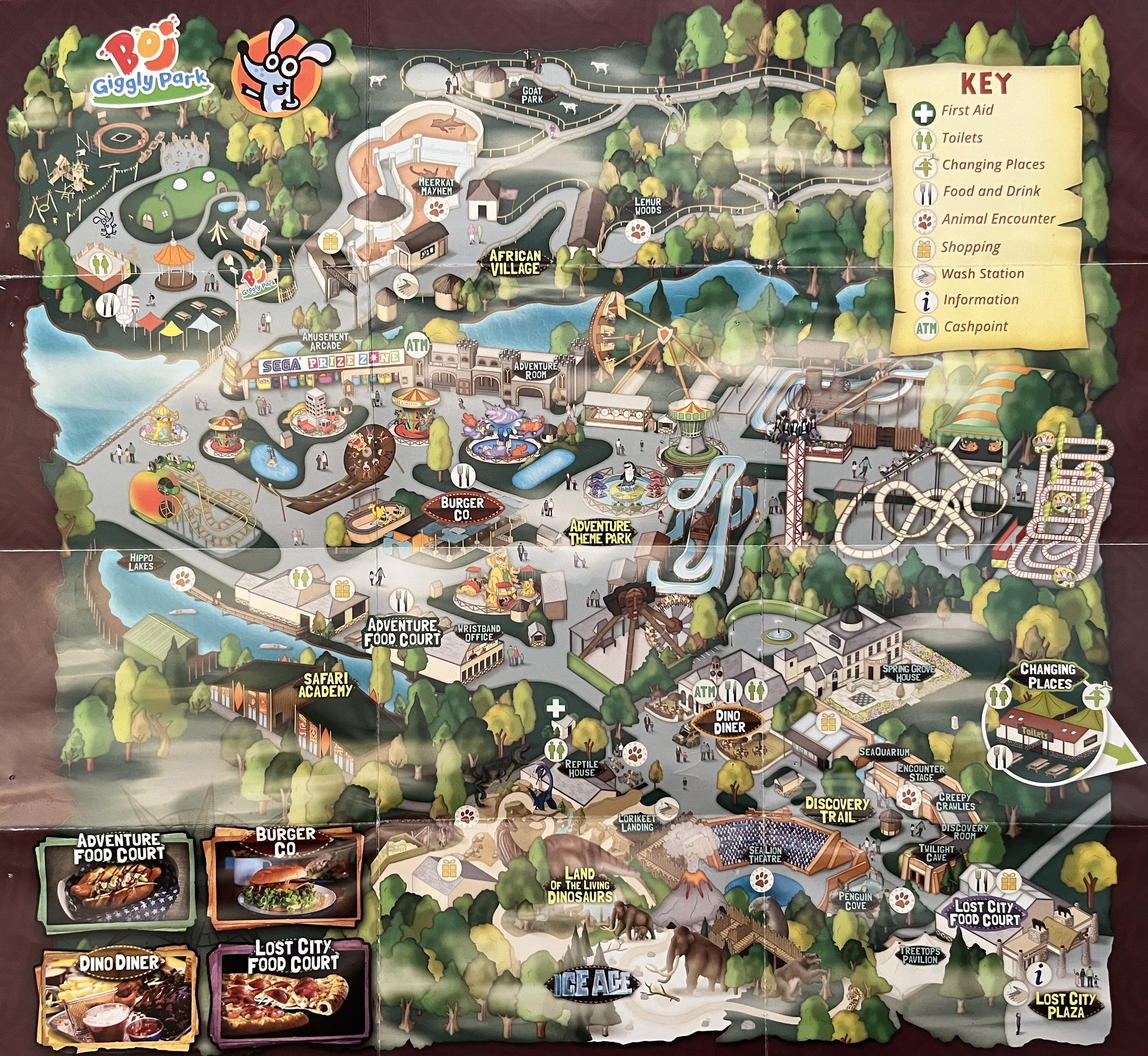 Zoo Map - Fall 2018