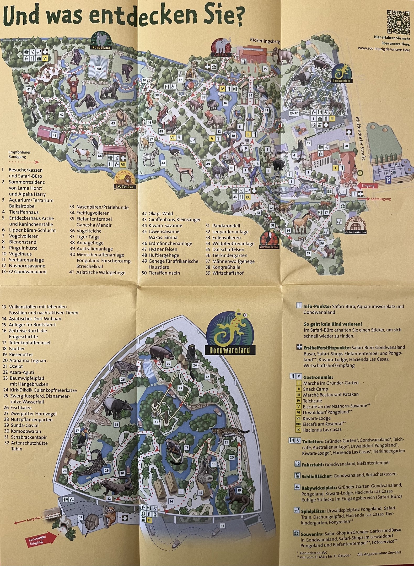 Zoo Map - February 2012