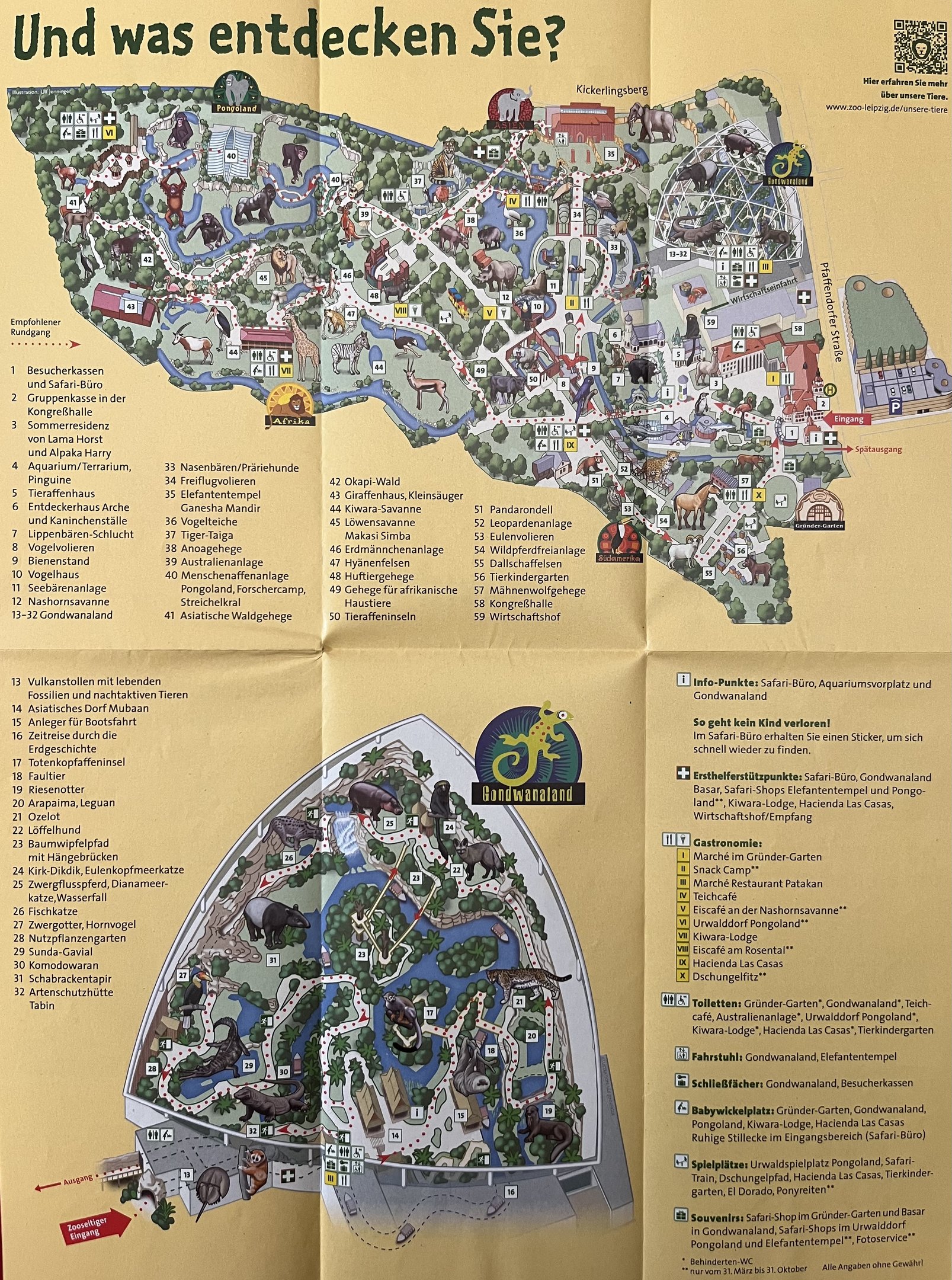 Zoo Map - July 2012