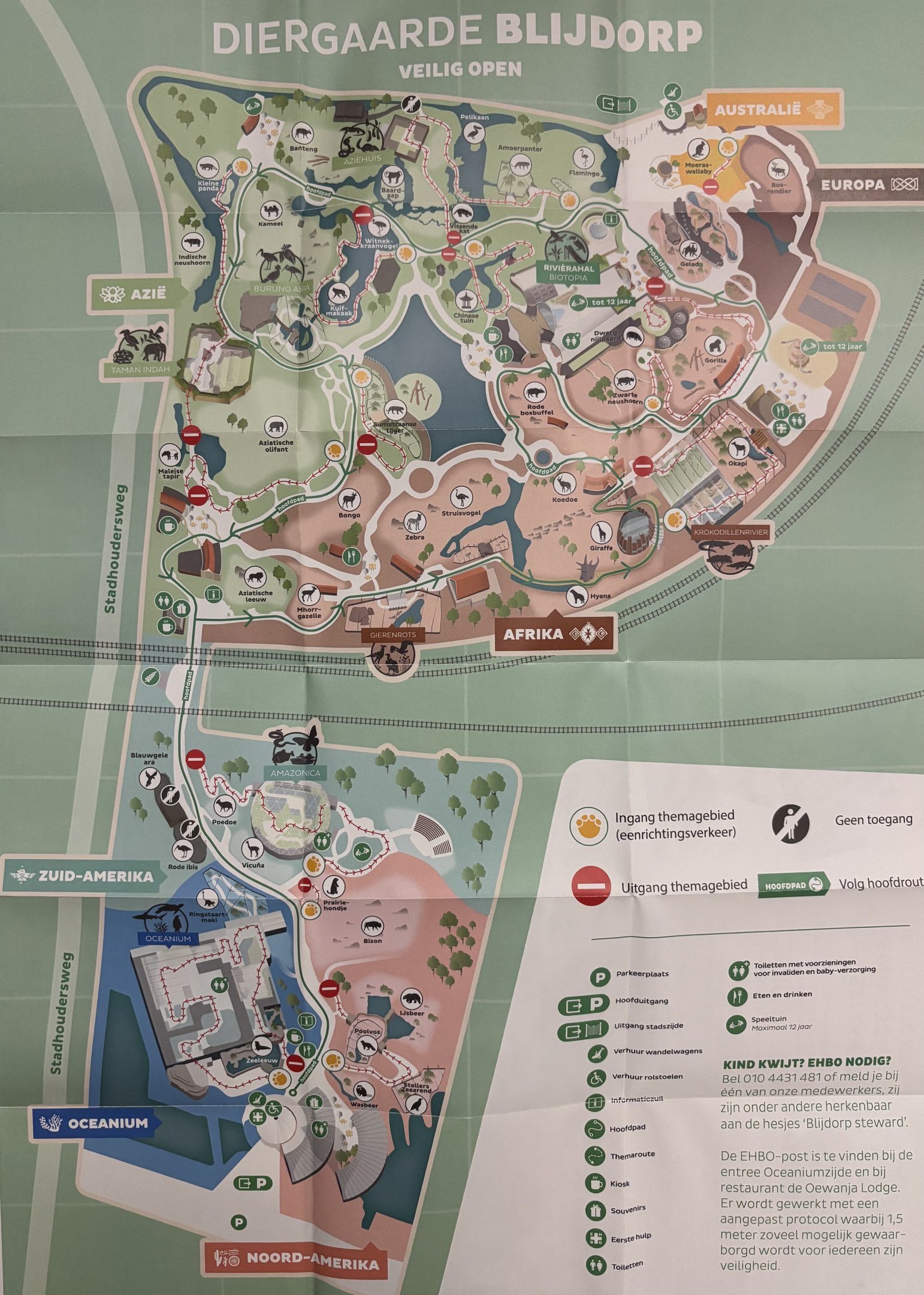 Zoo Map - July 2021