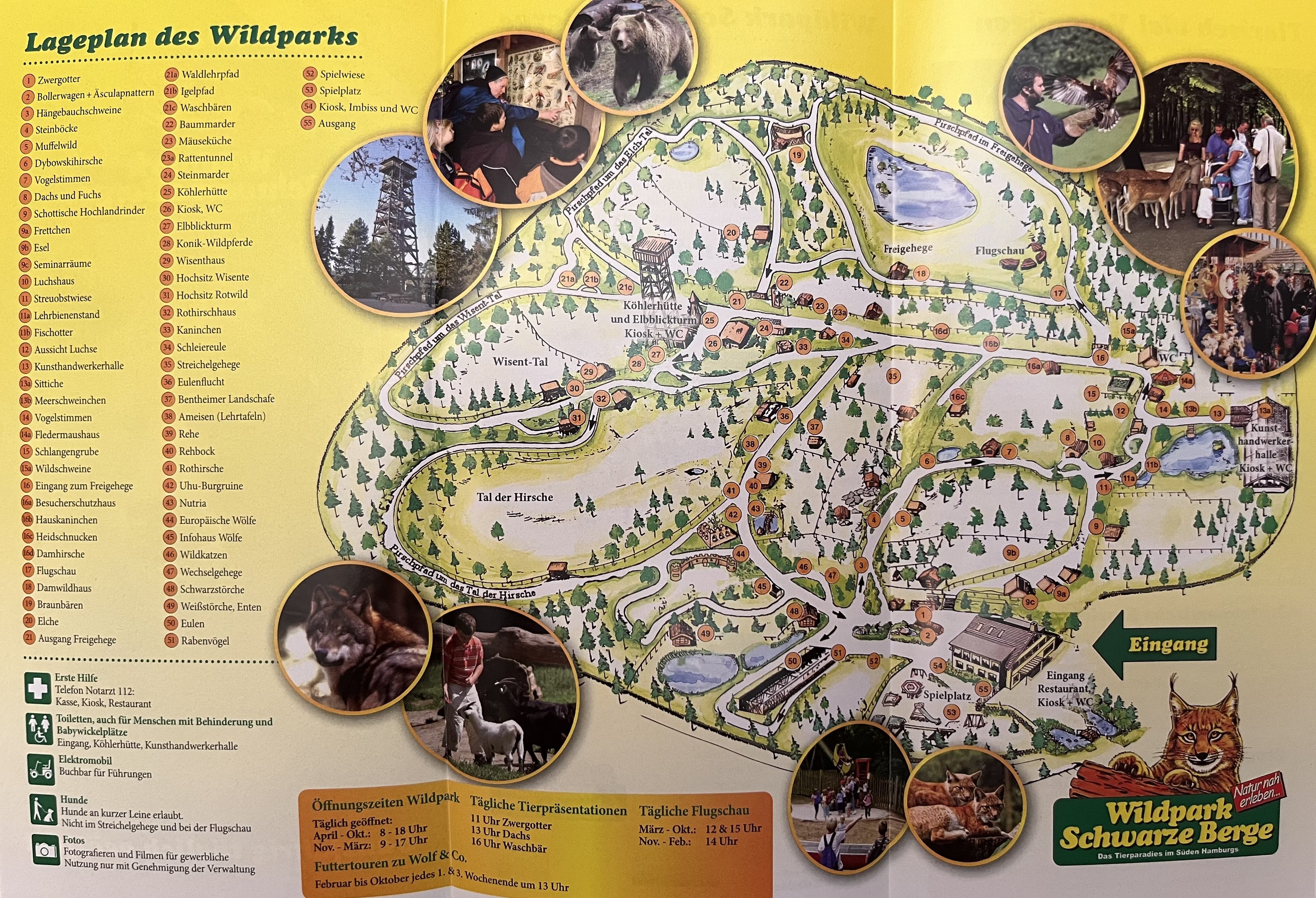 Zoo Map - March 2012