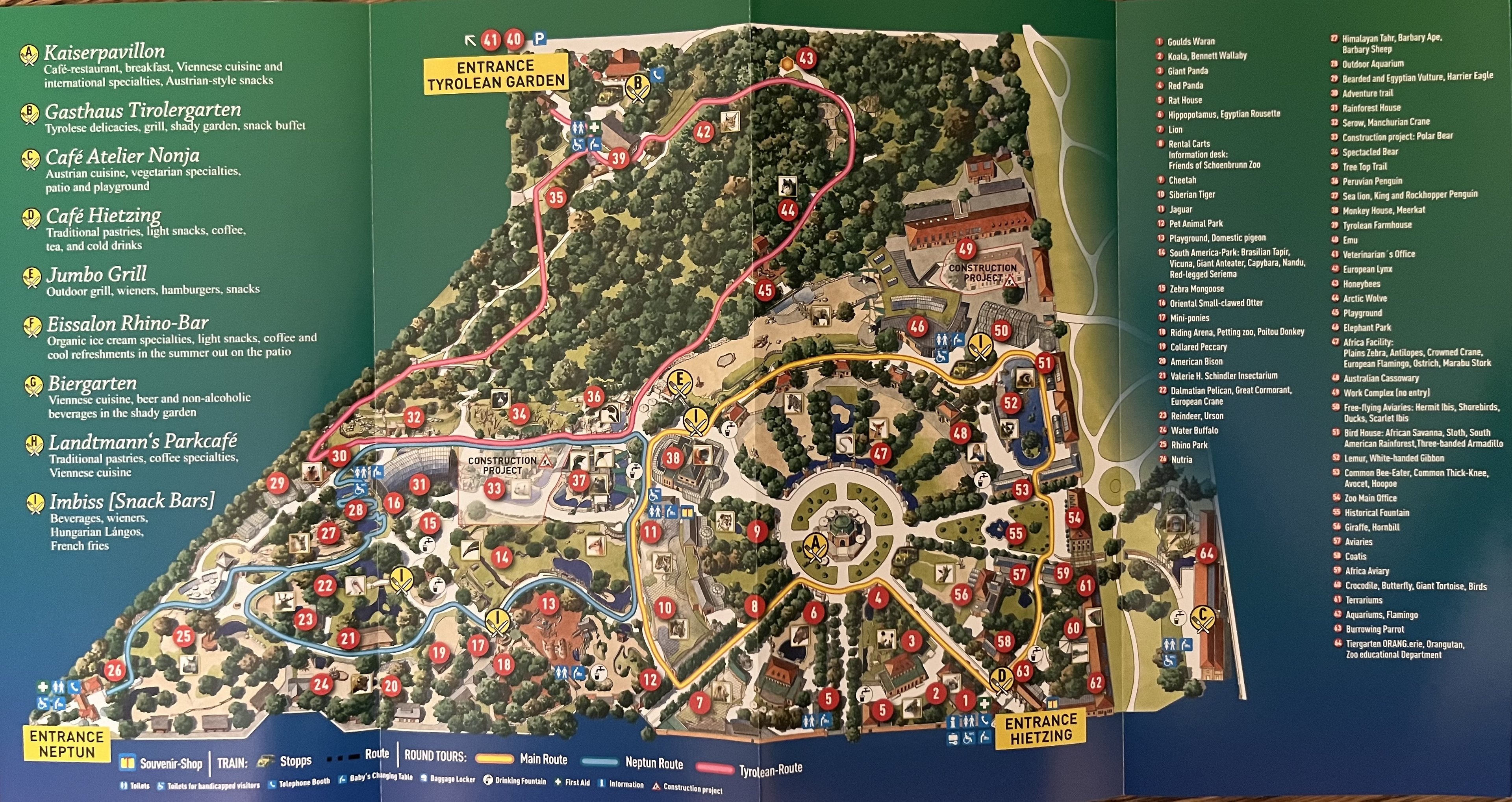 Zoo Map - March 2013