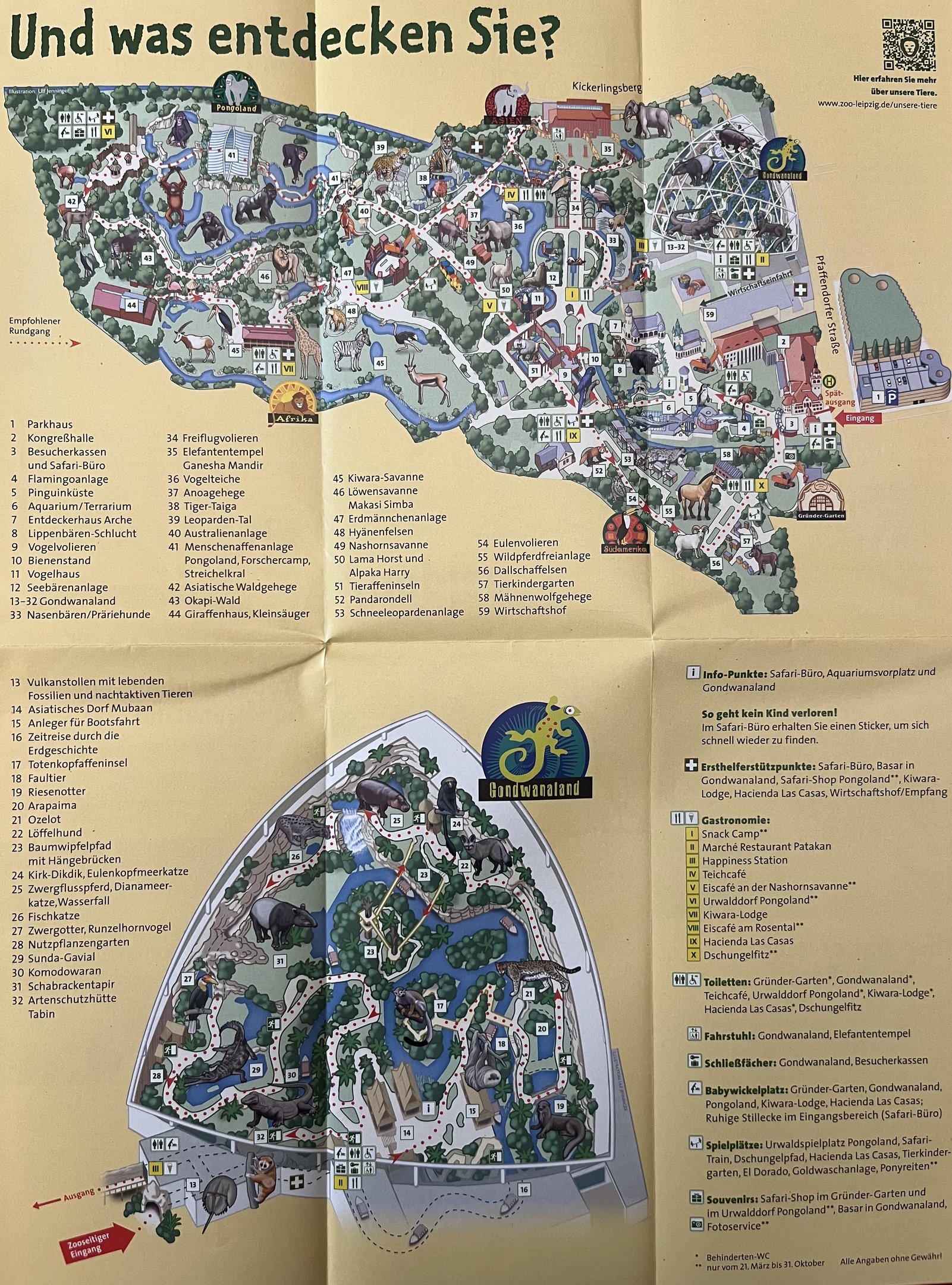 Zoo Map - March 2014