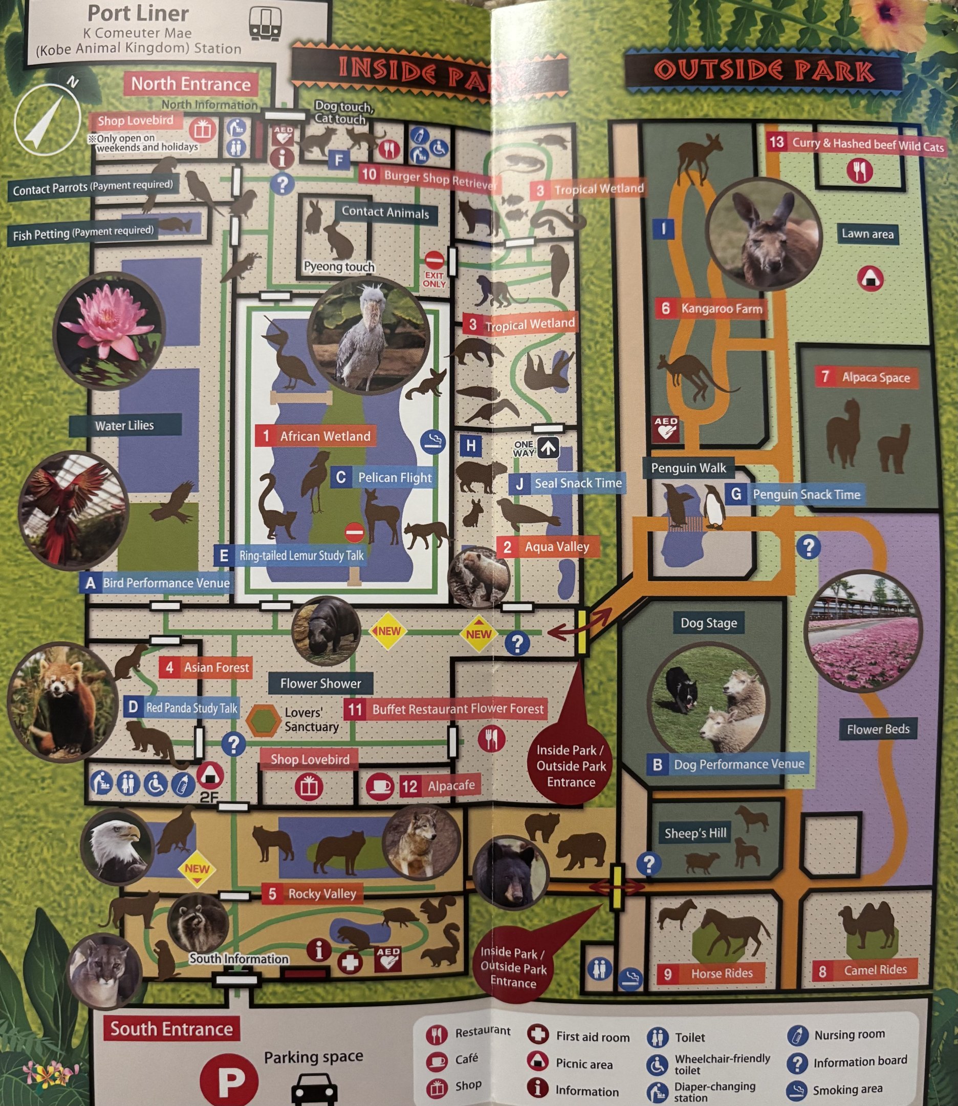 Zoo Map - March 2019