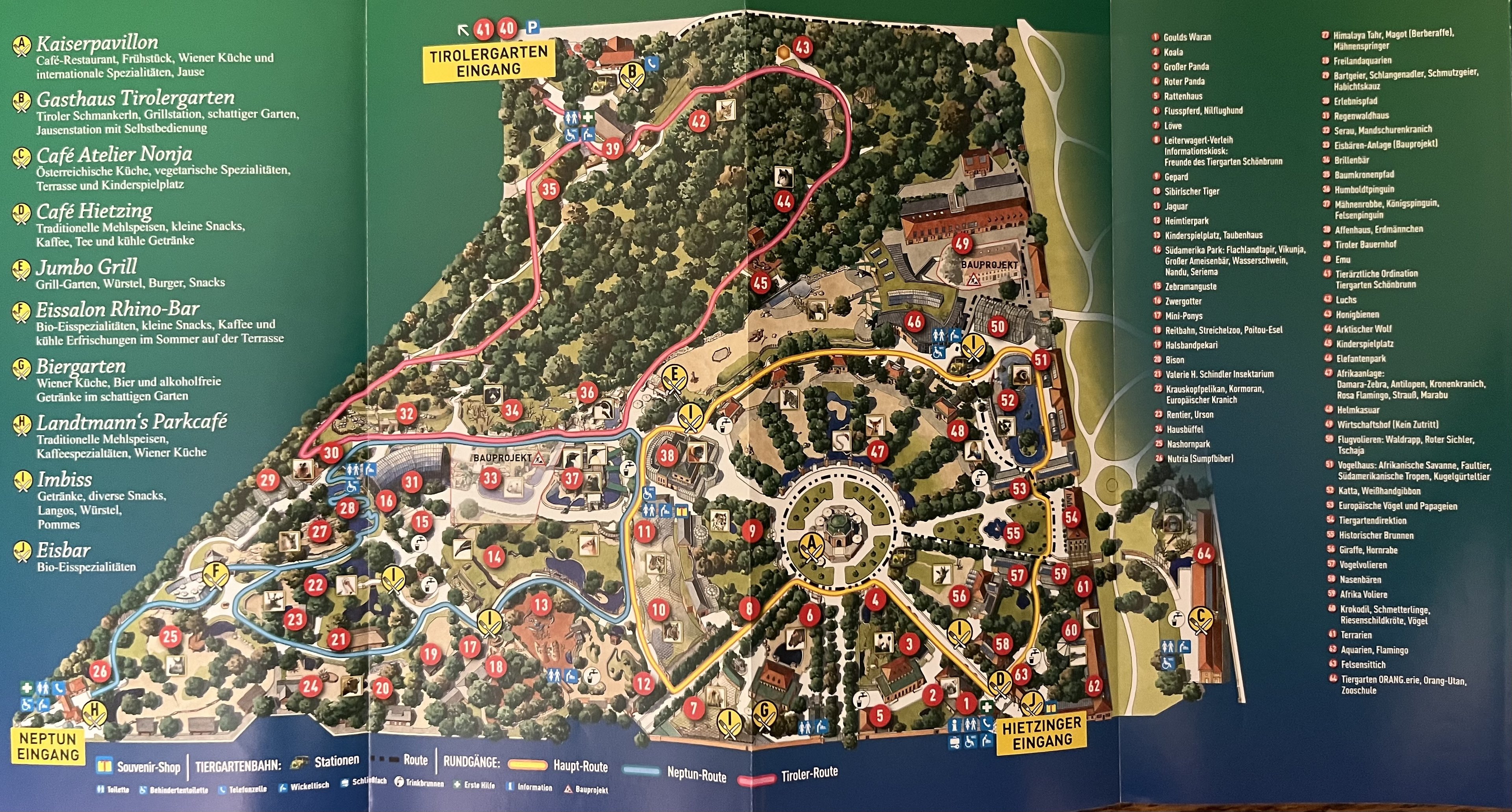 Zoo Map - May 2013