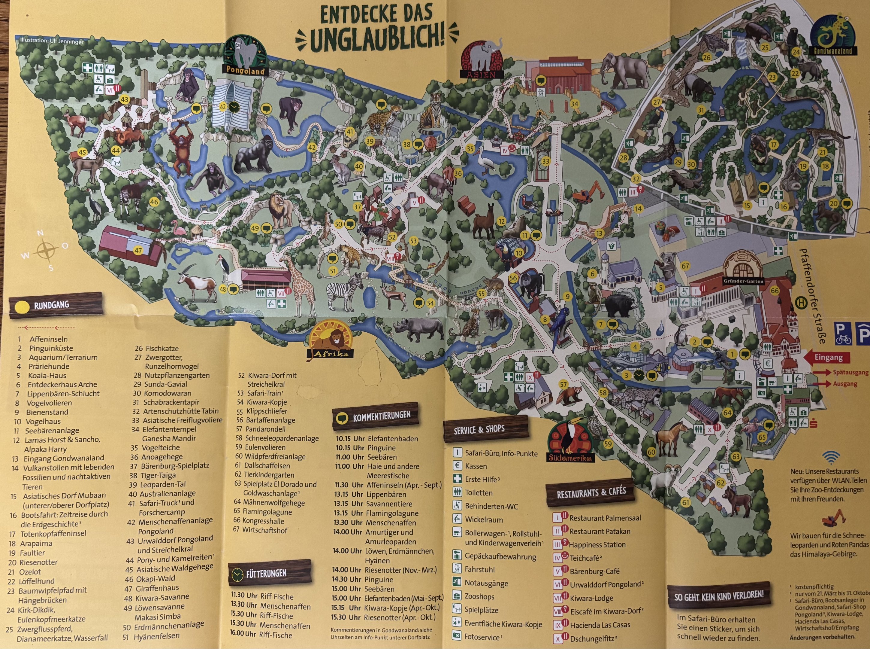 Zoo Map - May 2016