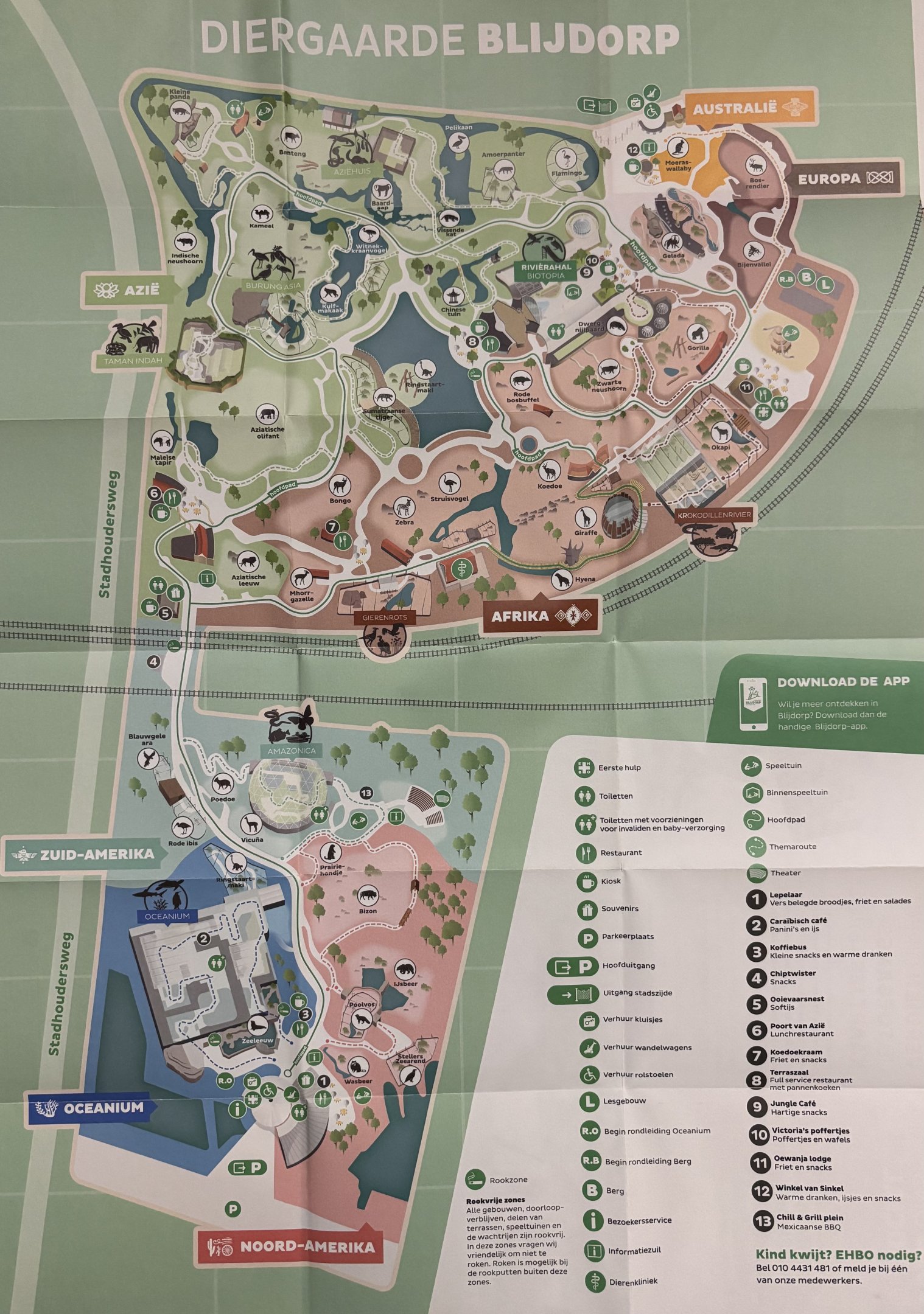 Zoo Map - May 2023