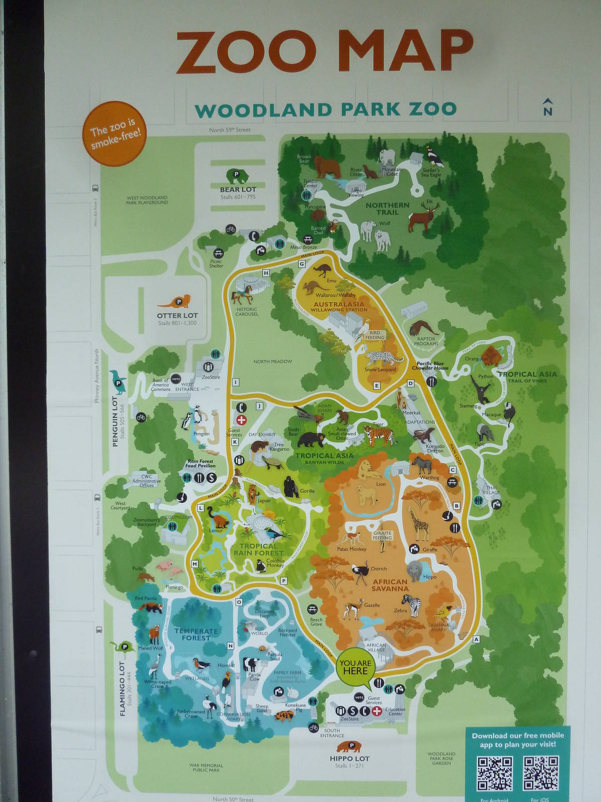 Zoo Map (New in 2015)