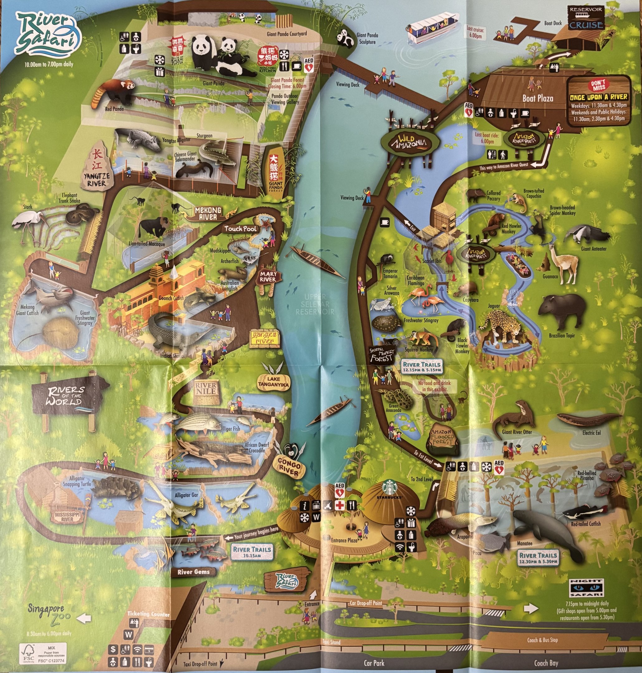 Zoo Map - October 2019